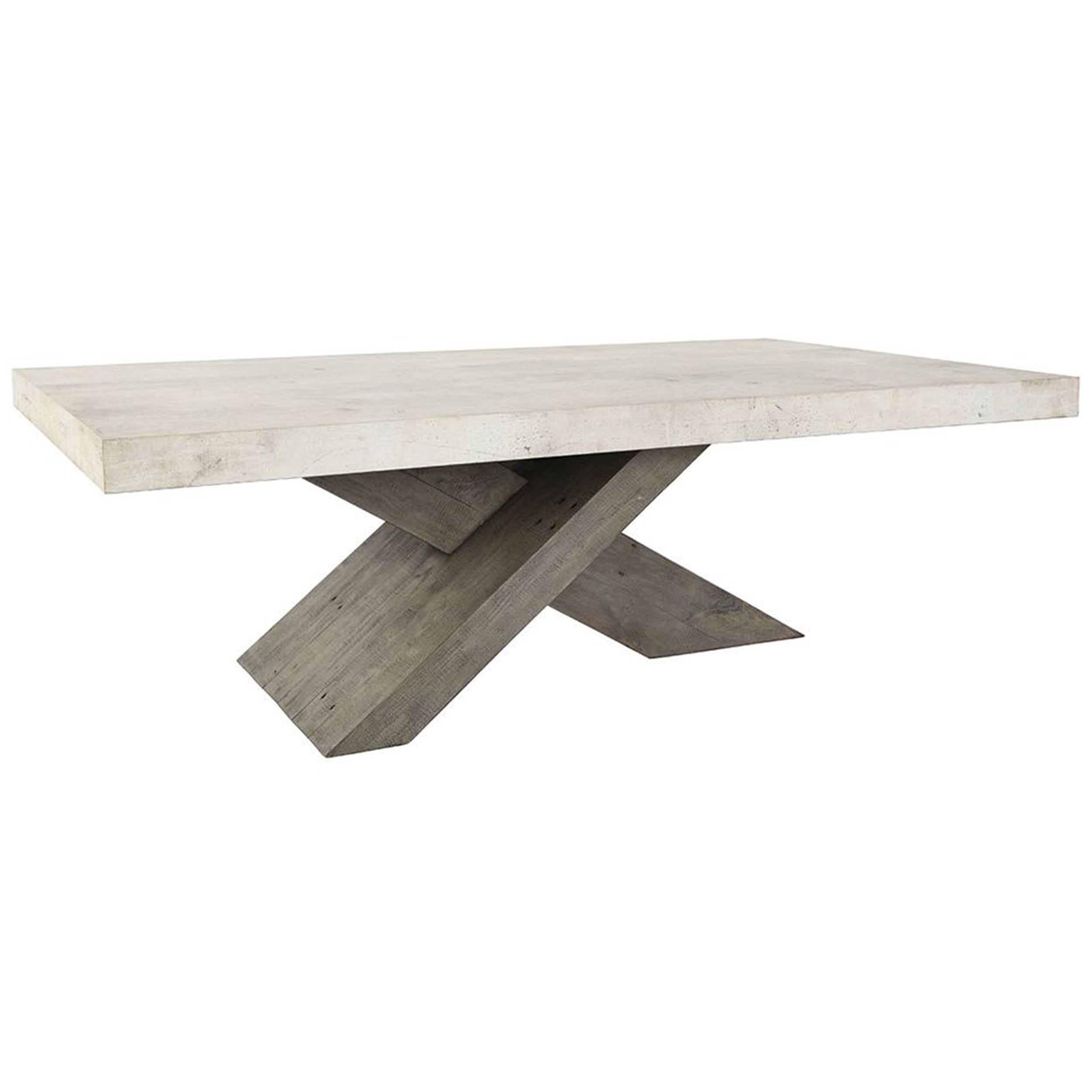Durant Coffee Table, Distressed Brown