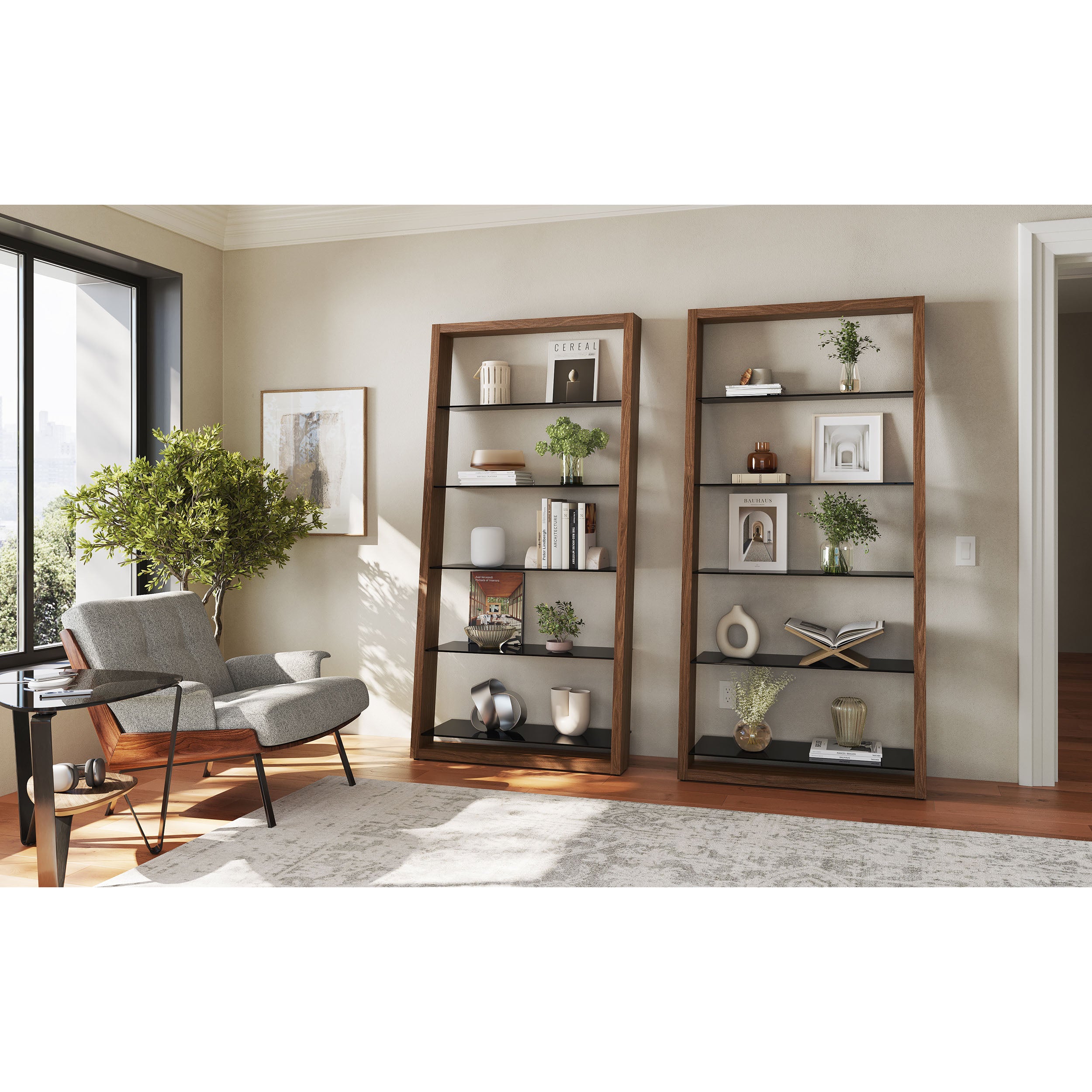 Eileen 5166, Natural Walnut