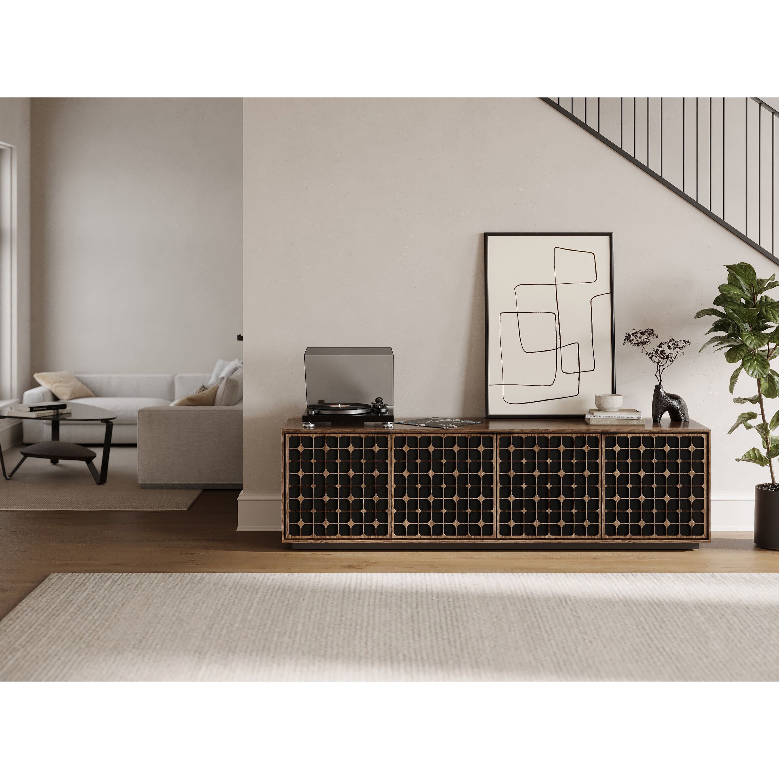 Elements 8703-CS, Natural Walnut