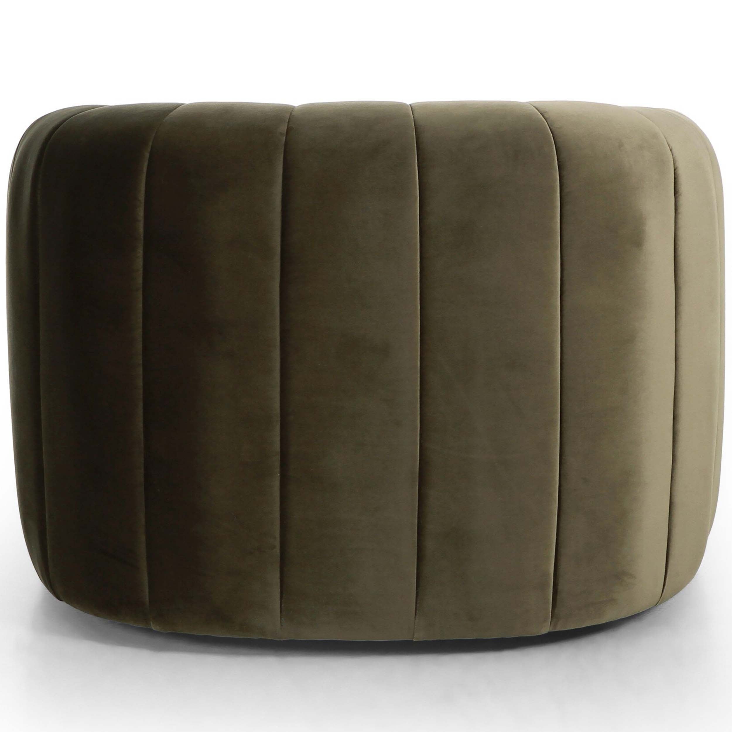 Elliana Swivel Chair, Surrey Olive