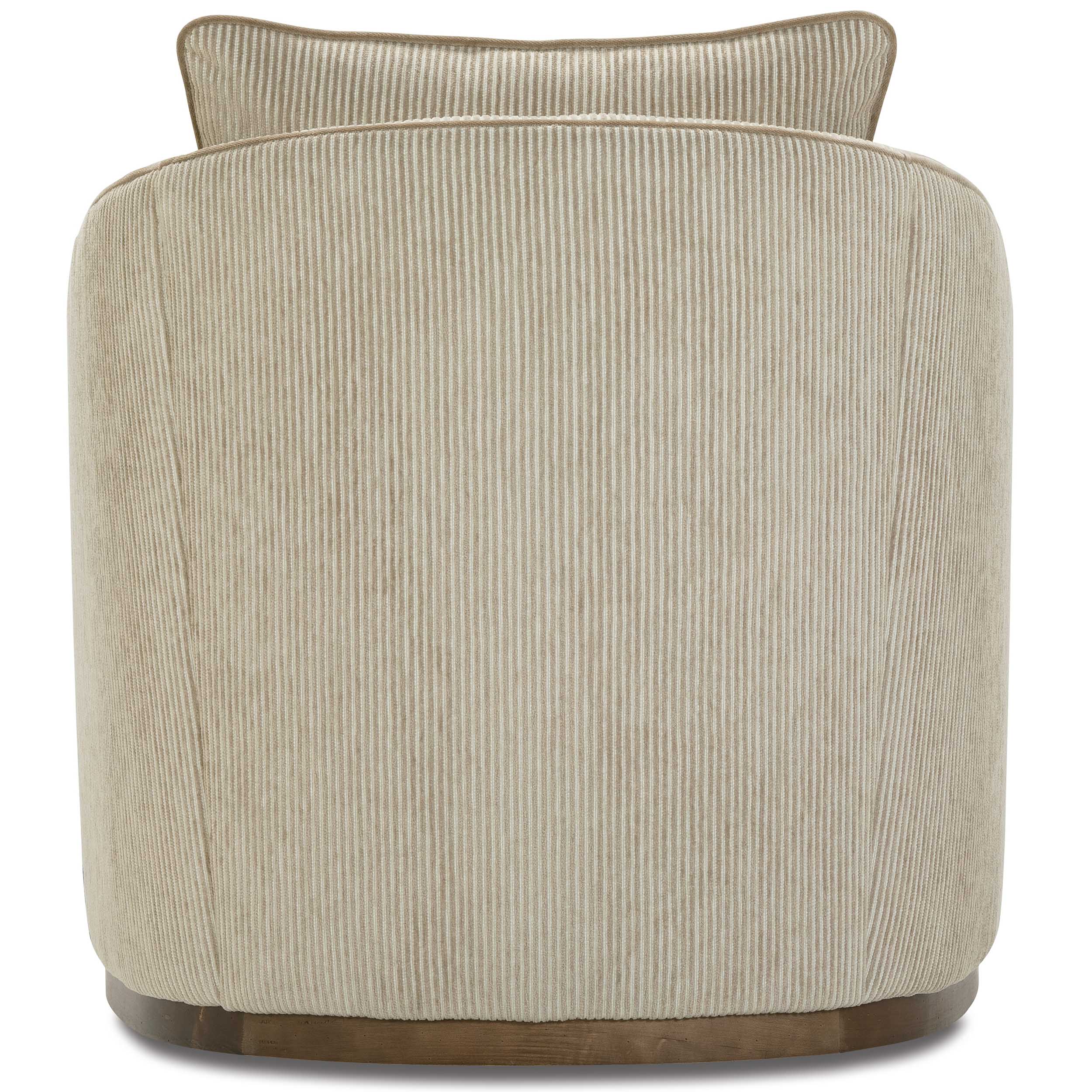 Emmerson Quick Ship Swivel Chair, Beige