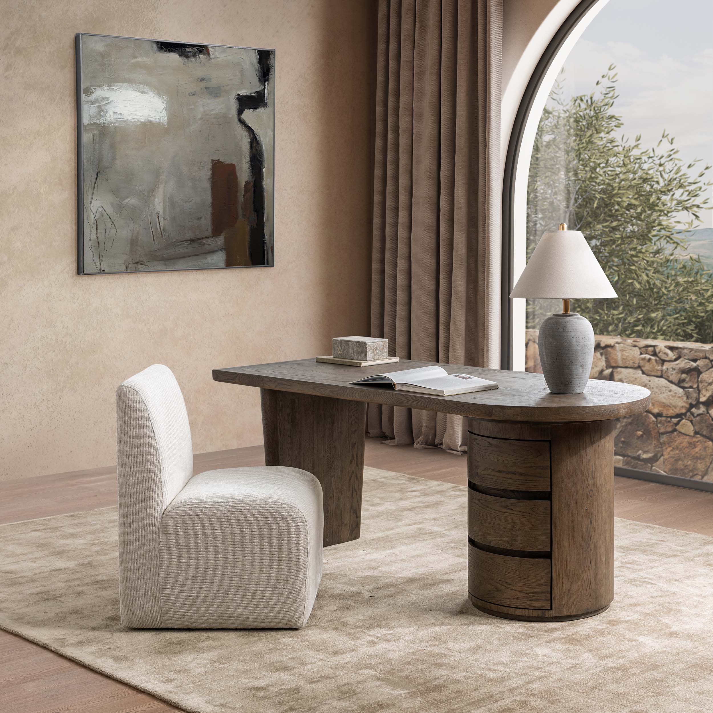 Estelle Desk, Soft Cocao