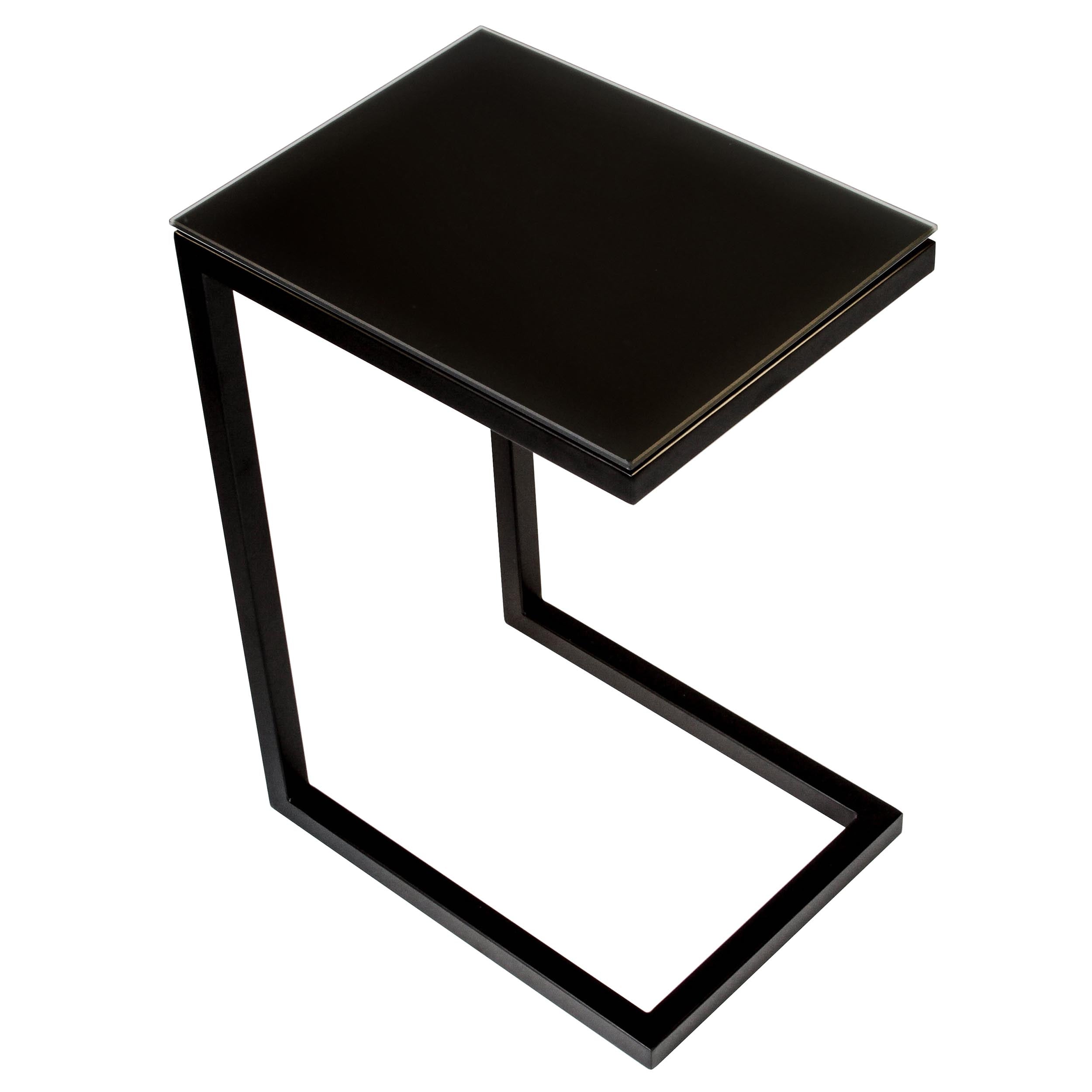 Safari Cee ST007-GPM02 Occasional Table, Black Acid/Black