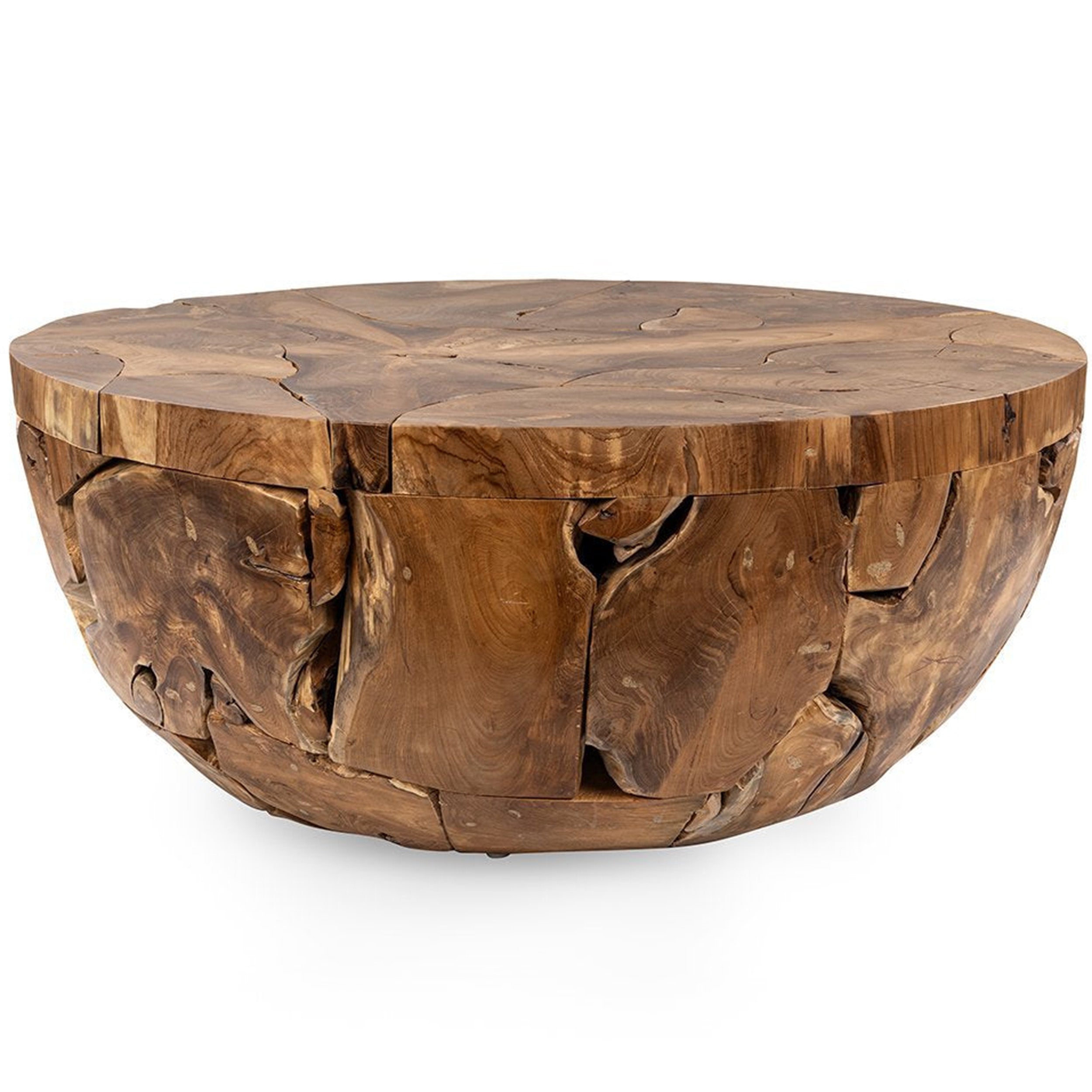 Garford Round Coffee Table, Natural