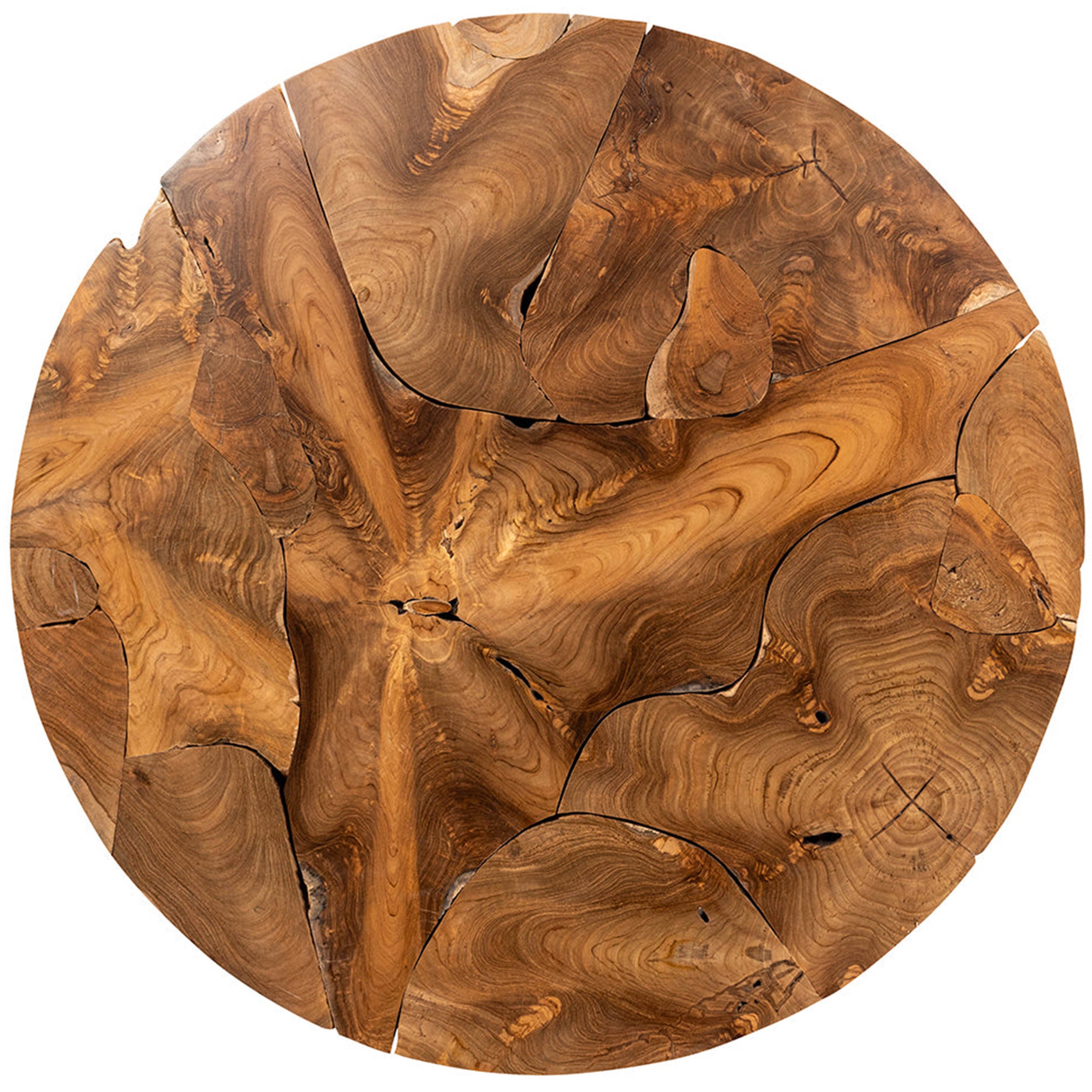 Garford Round Coffee Table, Natural