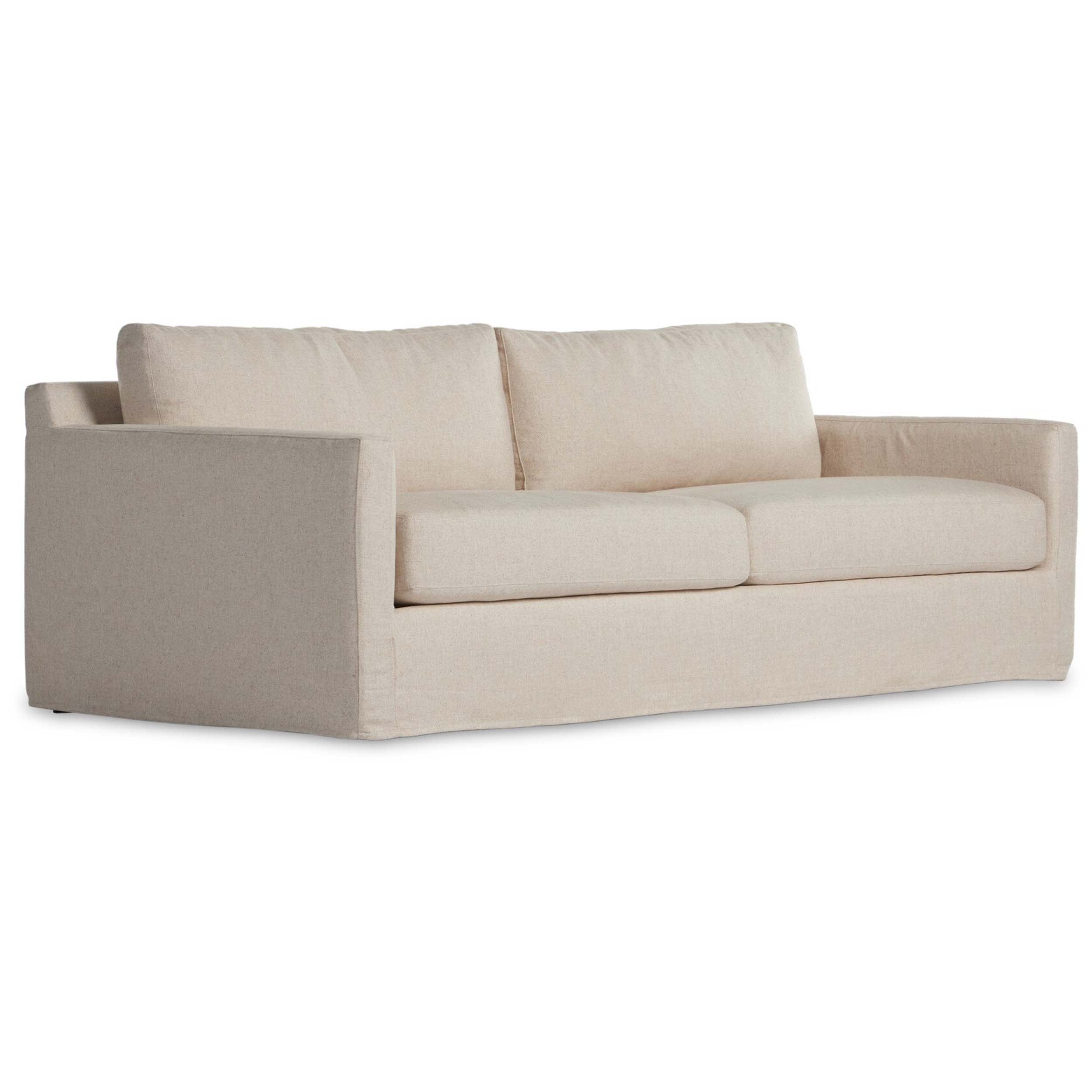 Hampton Slip Cover Sofa, Evere Creme