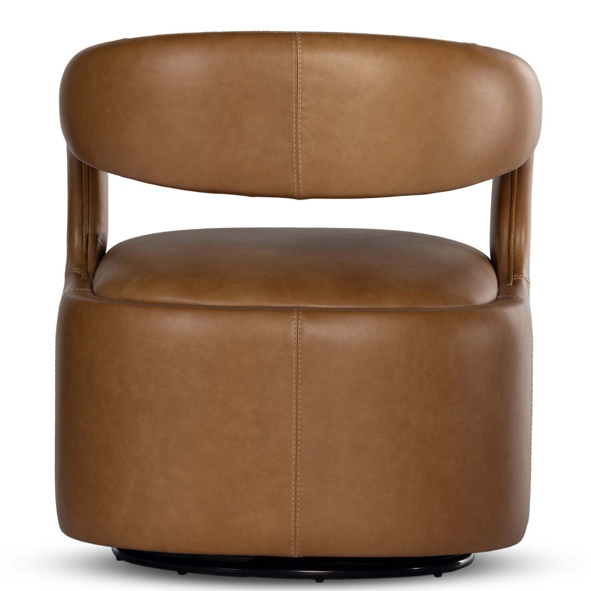 Hawkins Swivel Chair, Sonoma Butterscotch