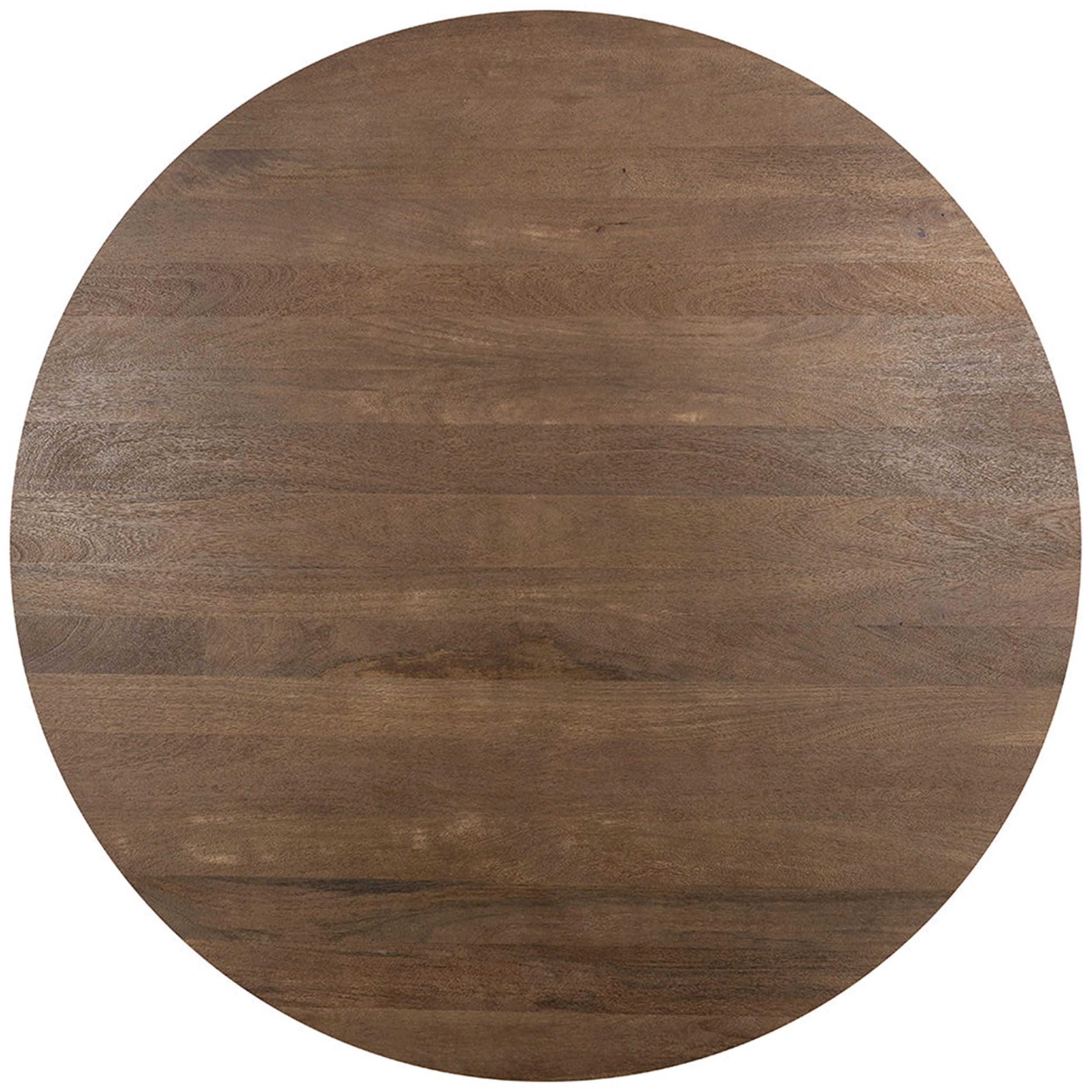 Hera Solid Wood Dining Table, Brown