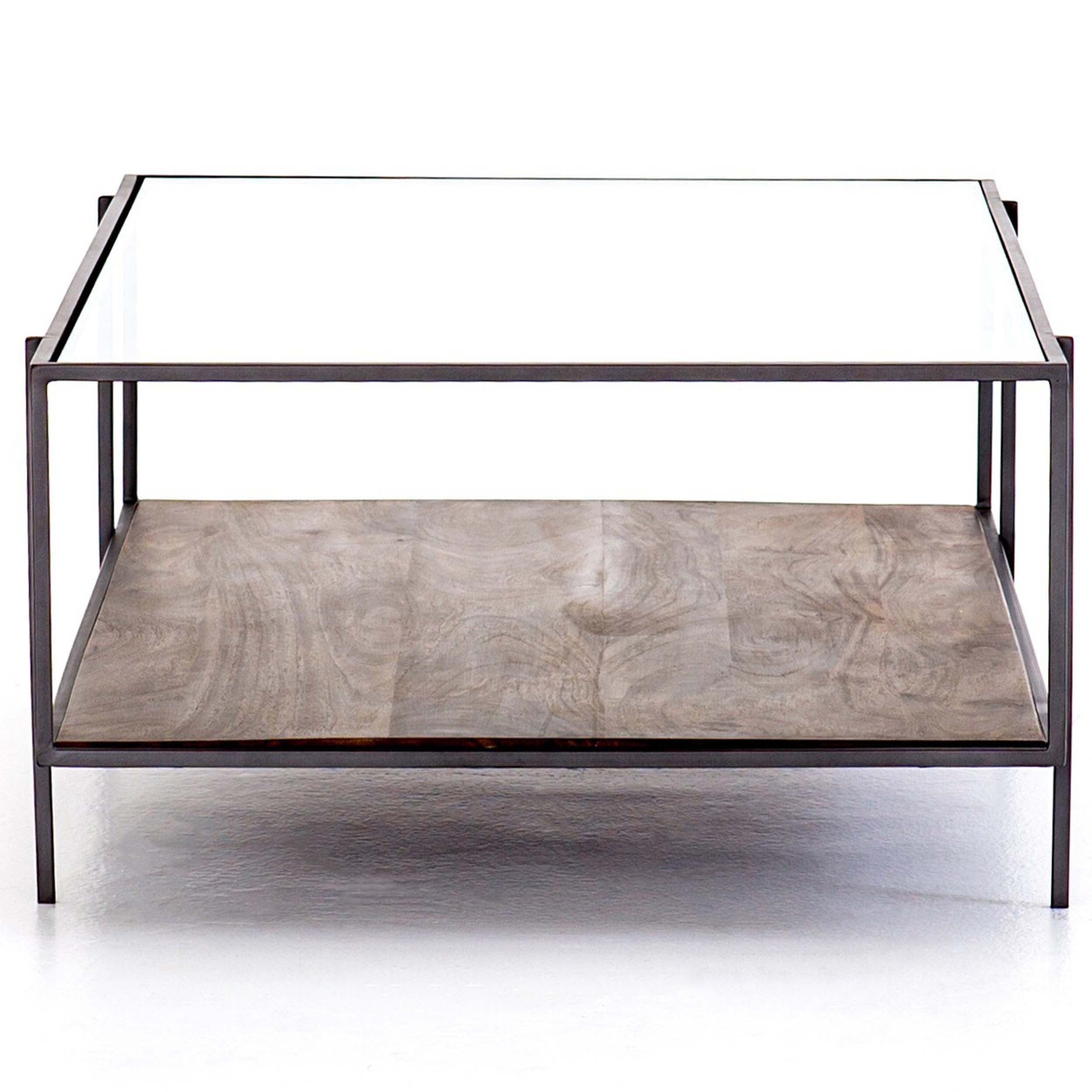 Byron Coffee Table, Dark Iron