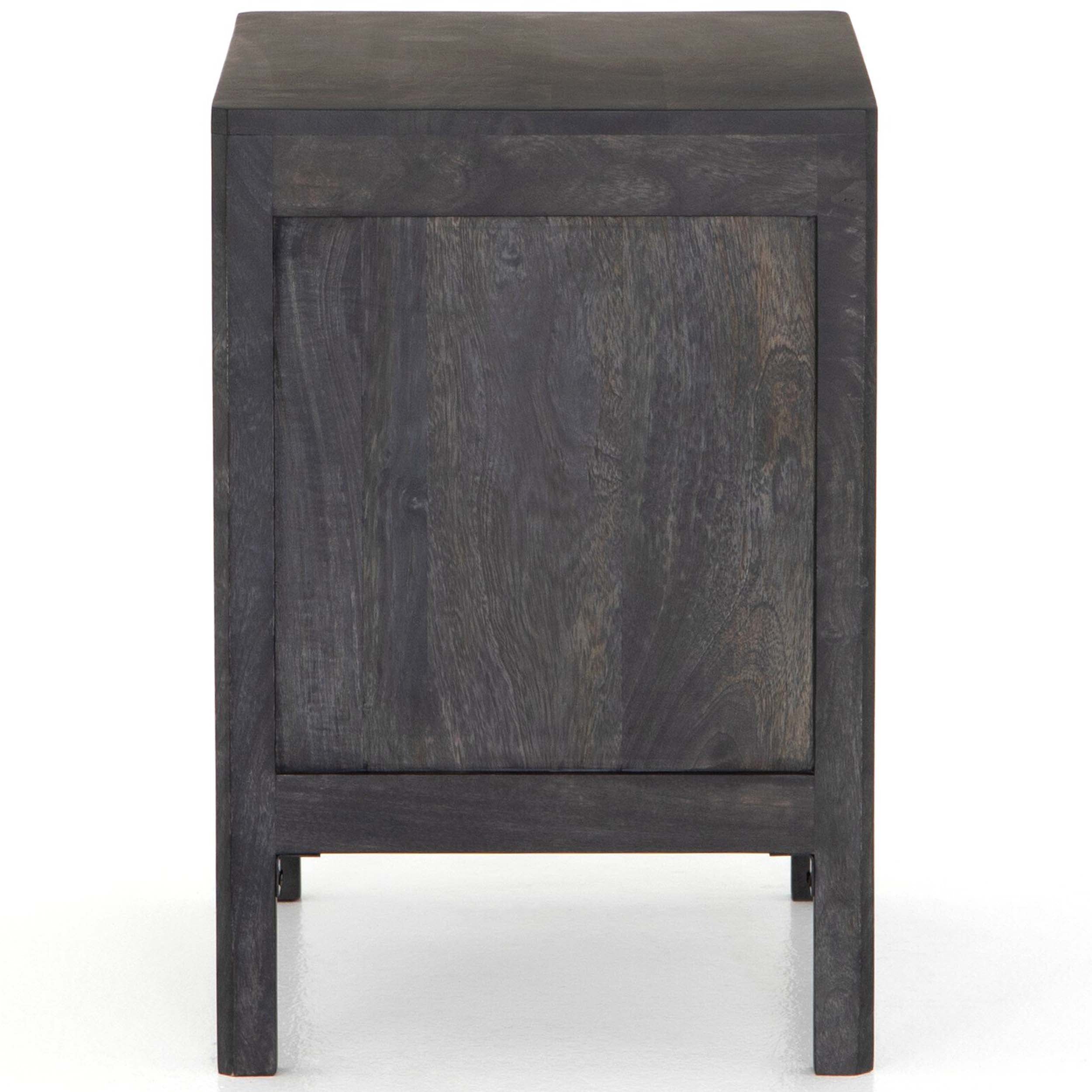 Sydney Nightstand, Black Wash