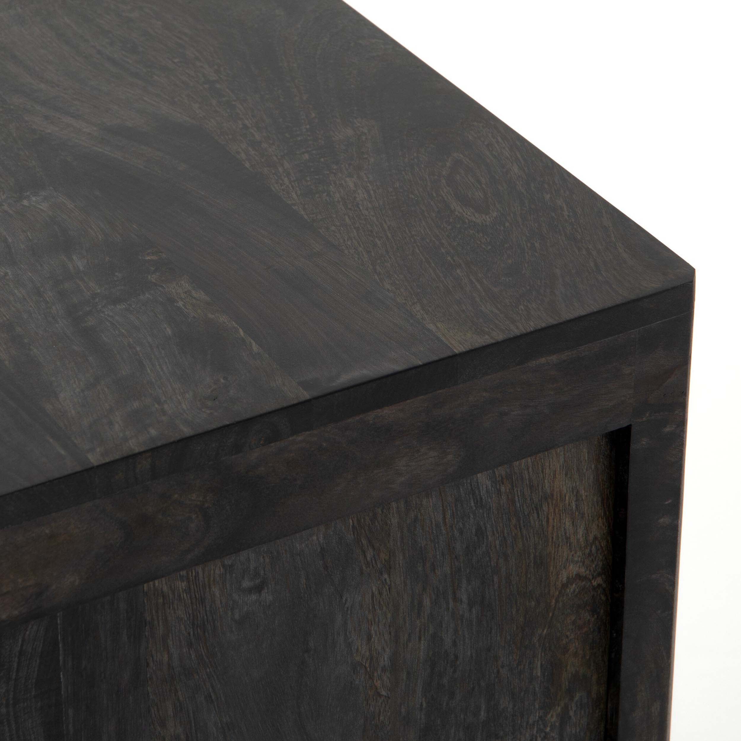 Sydney Nightstand, Black Wash