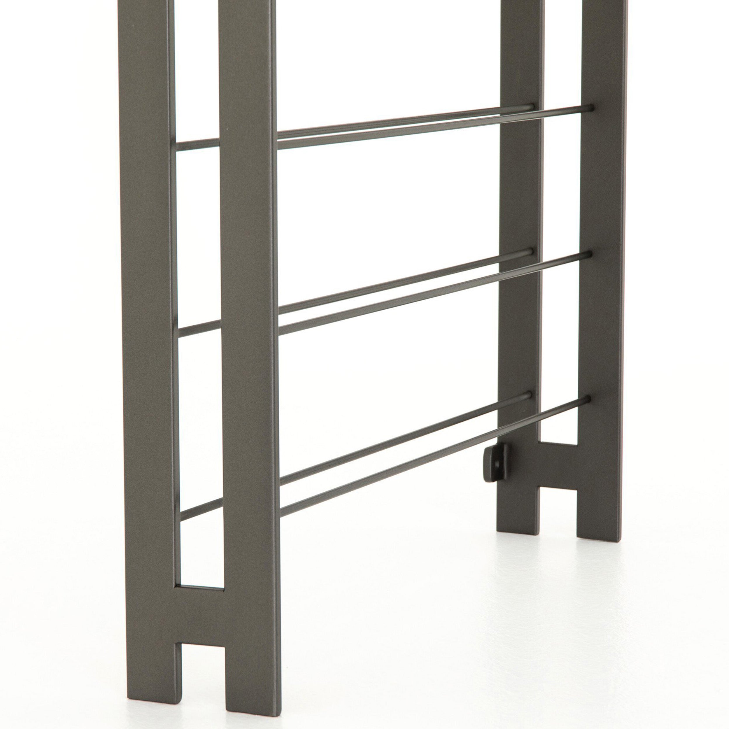 Galloway Wine Rack, Gunmetal
