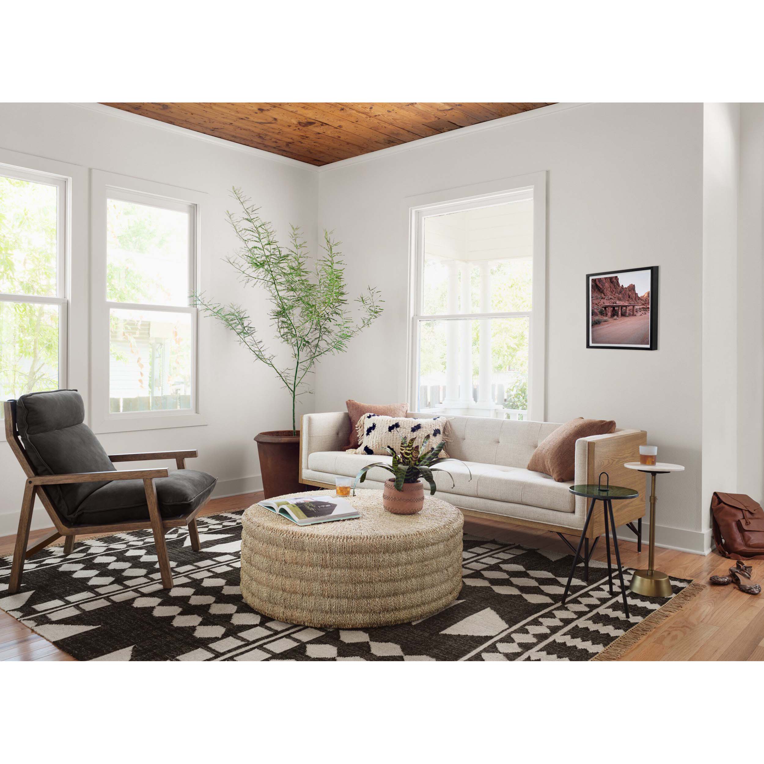 Pascal Coffee Table, Light Natural