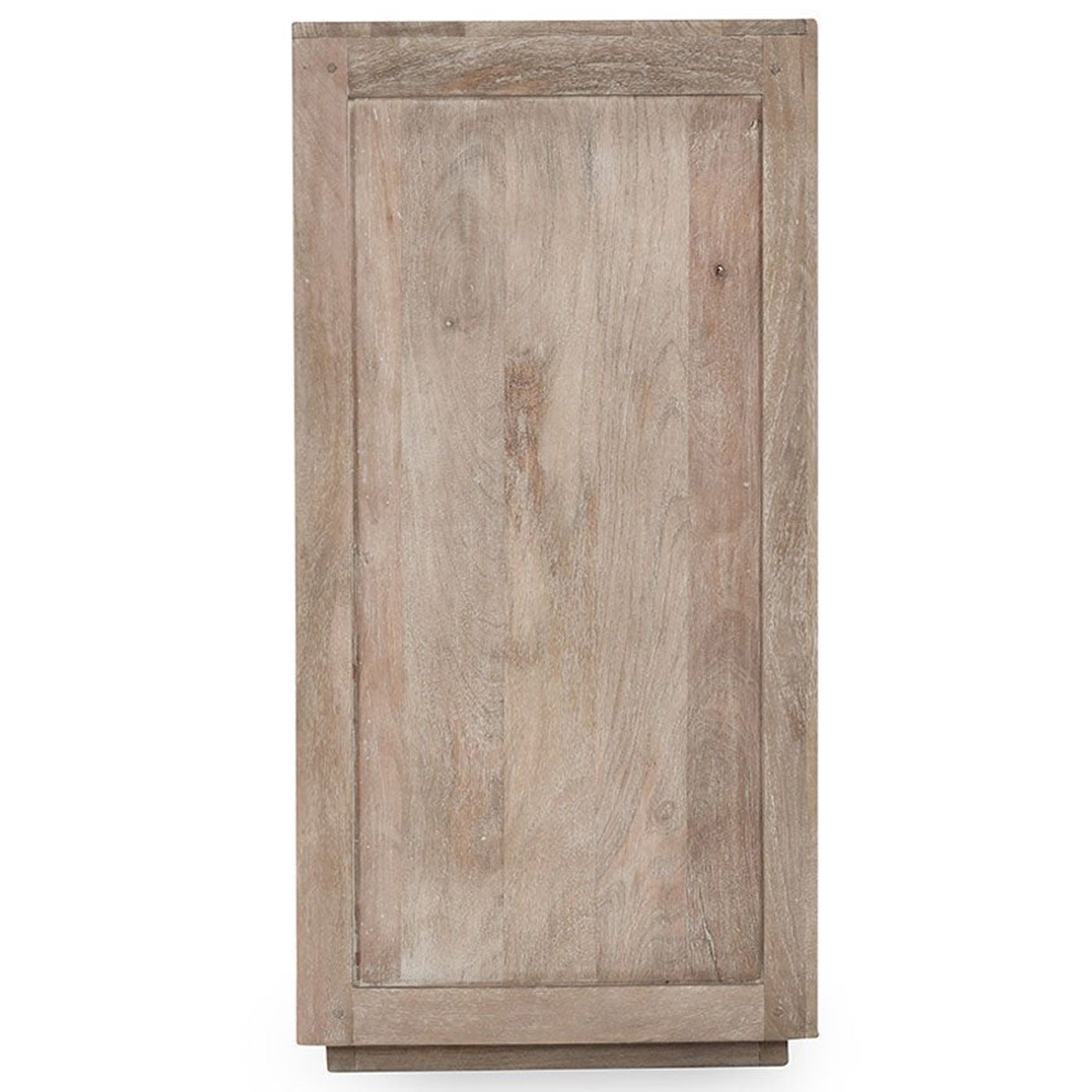 Jenson Solid Wood 4Dr Cabinet, Meadow Taupe