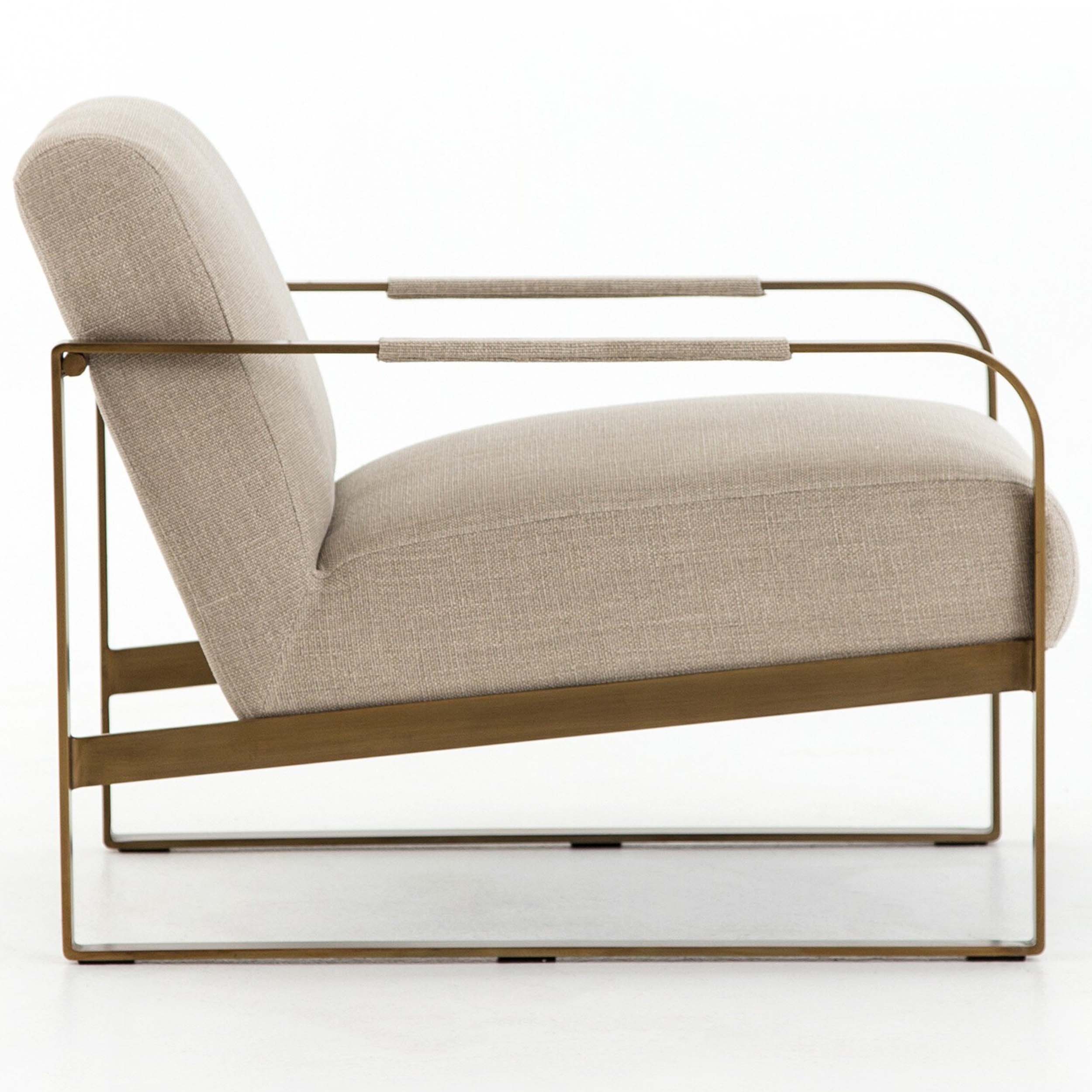 Jules Chair, Stonewash Print Ecru