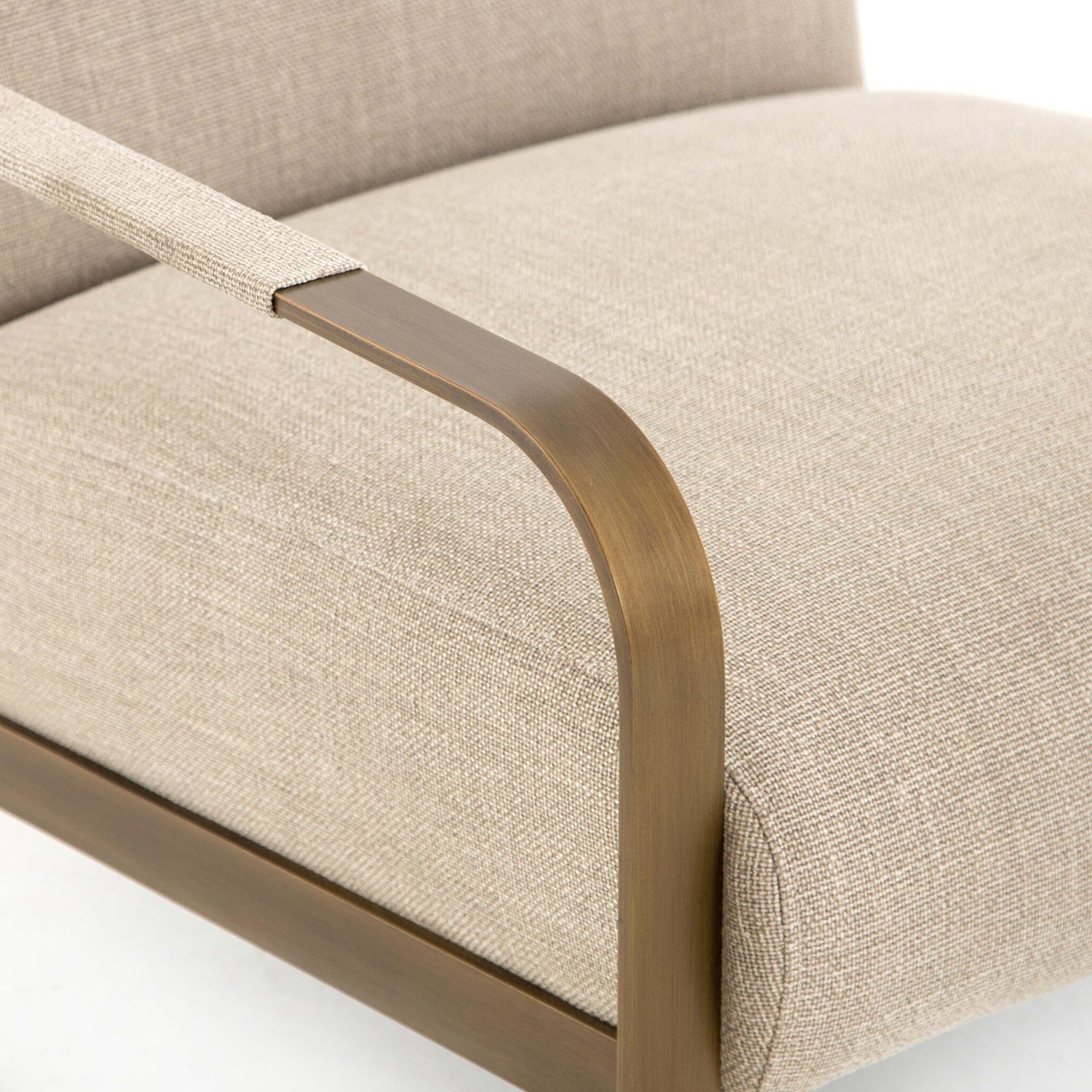 Jules Chair, Stonewash Print Ecru