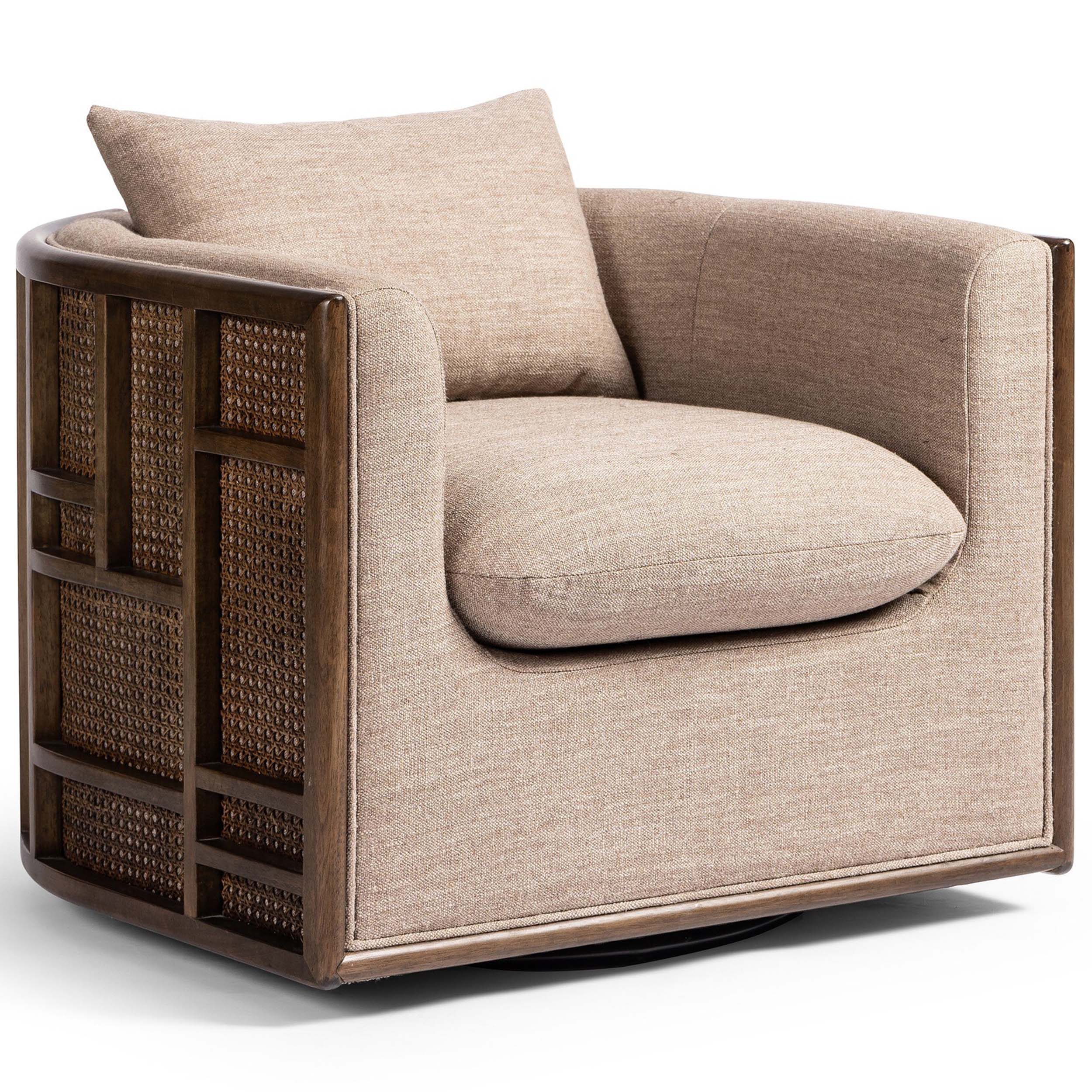 June Swivel Chair, Alcala Fawn
