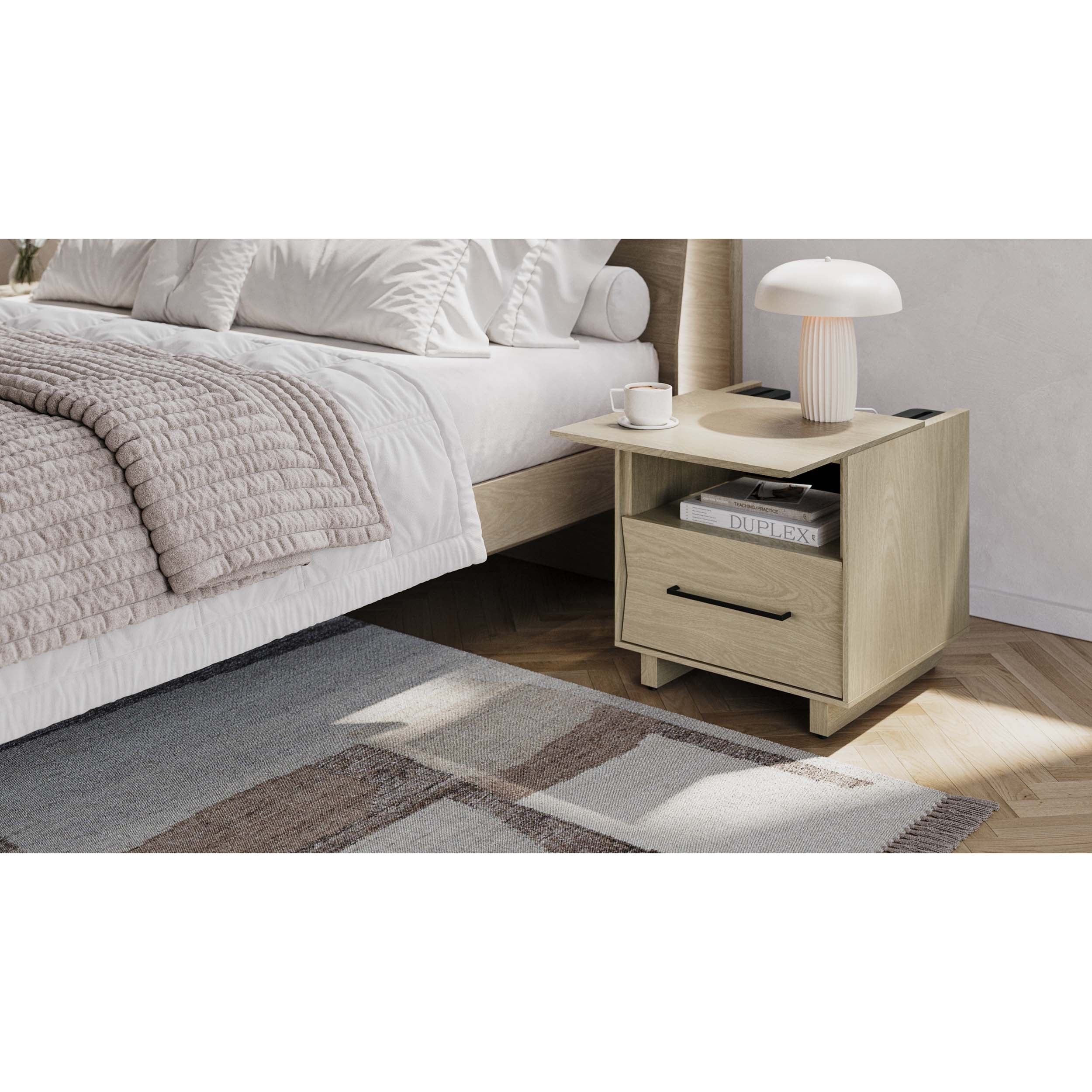 KAVA Bedroom 9681, Washed Oak