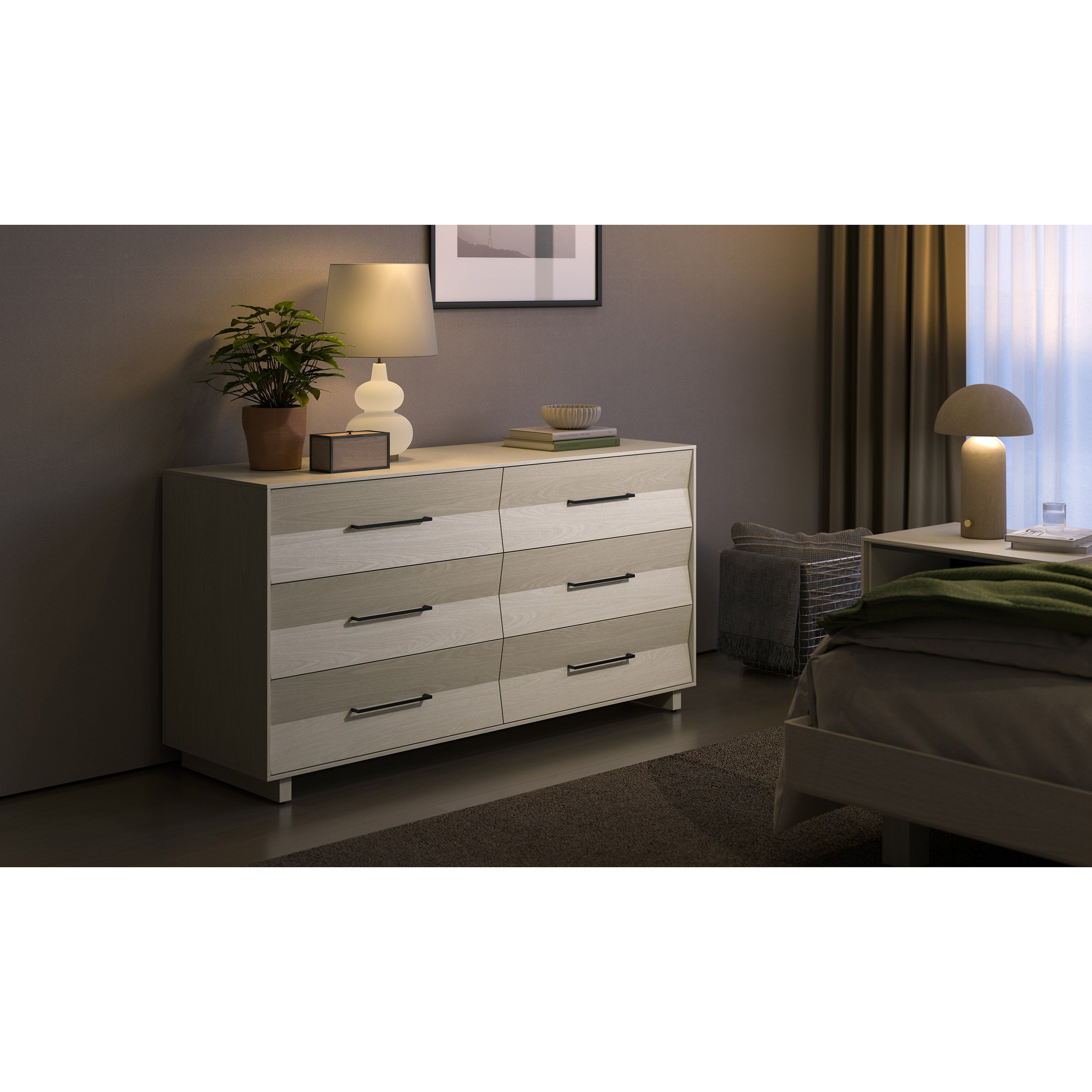 KAVA Bedroom 9686, Washed Oak