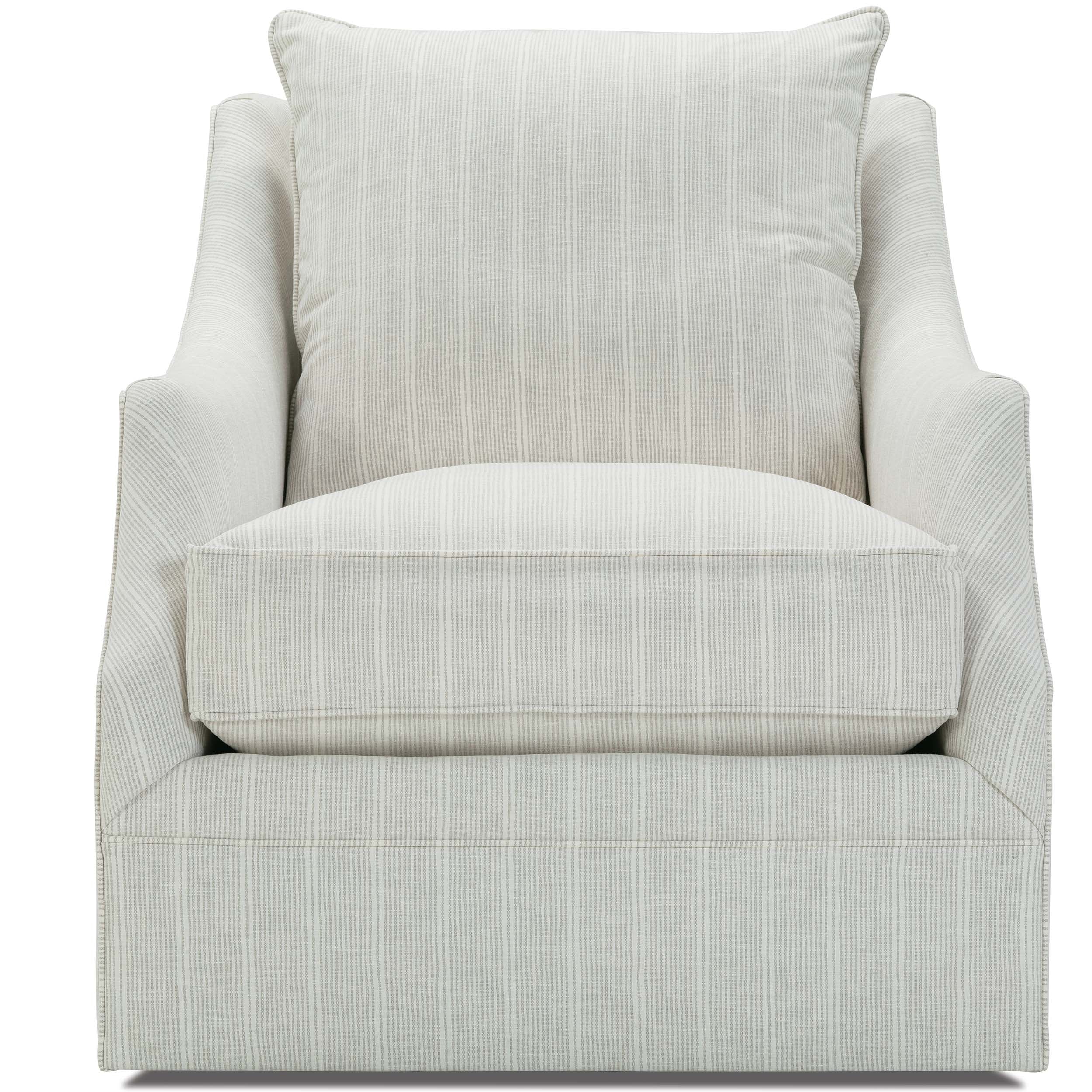 Kara Quick Ship Swivel Glider Chair, Grey