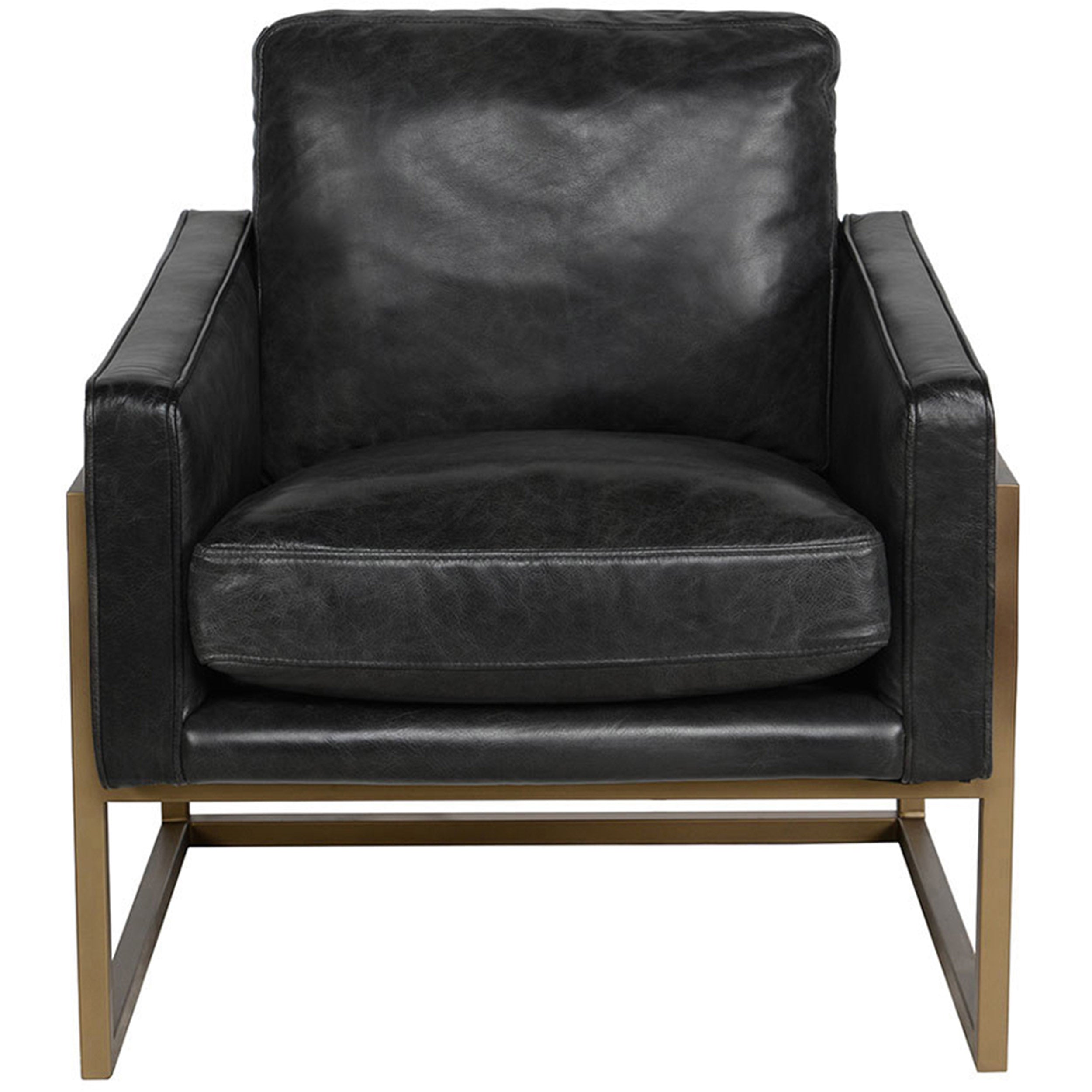 Ken Accent Chair, Jet Black
