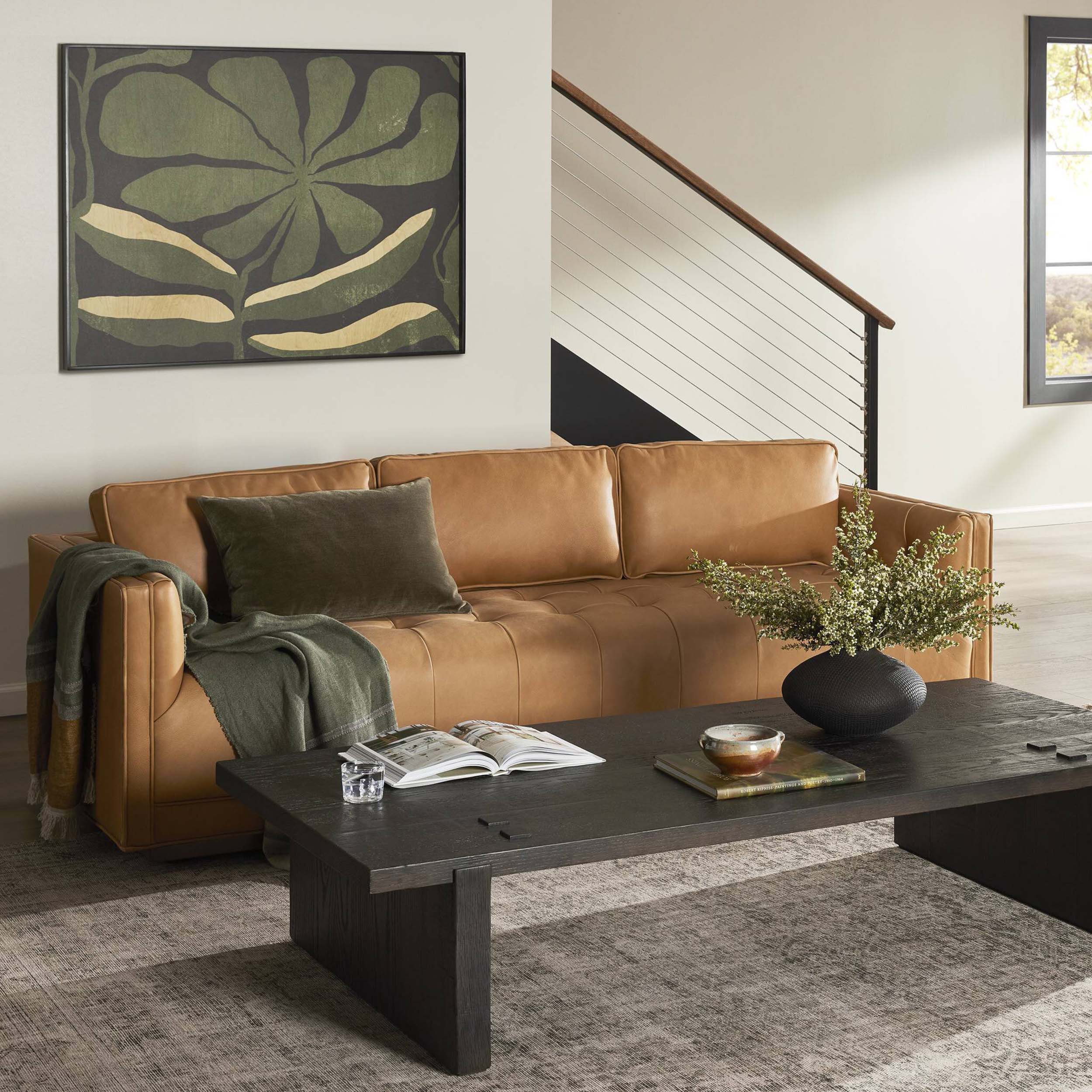 Kiera Sofa, Palermo Cognac