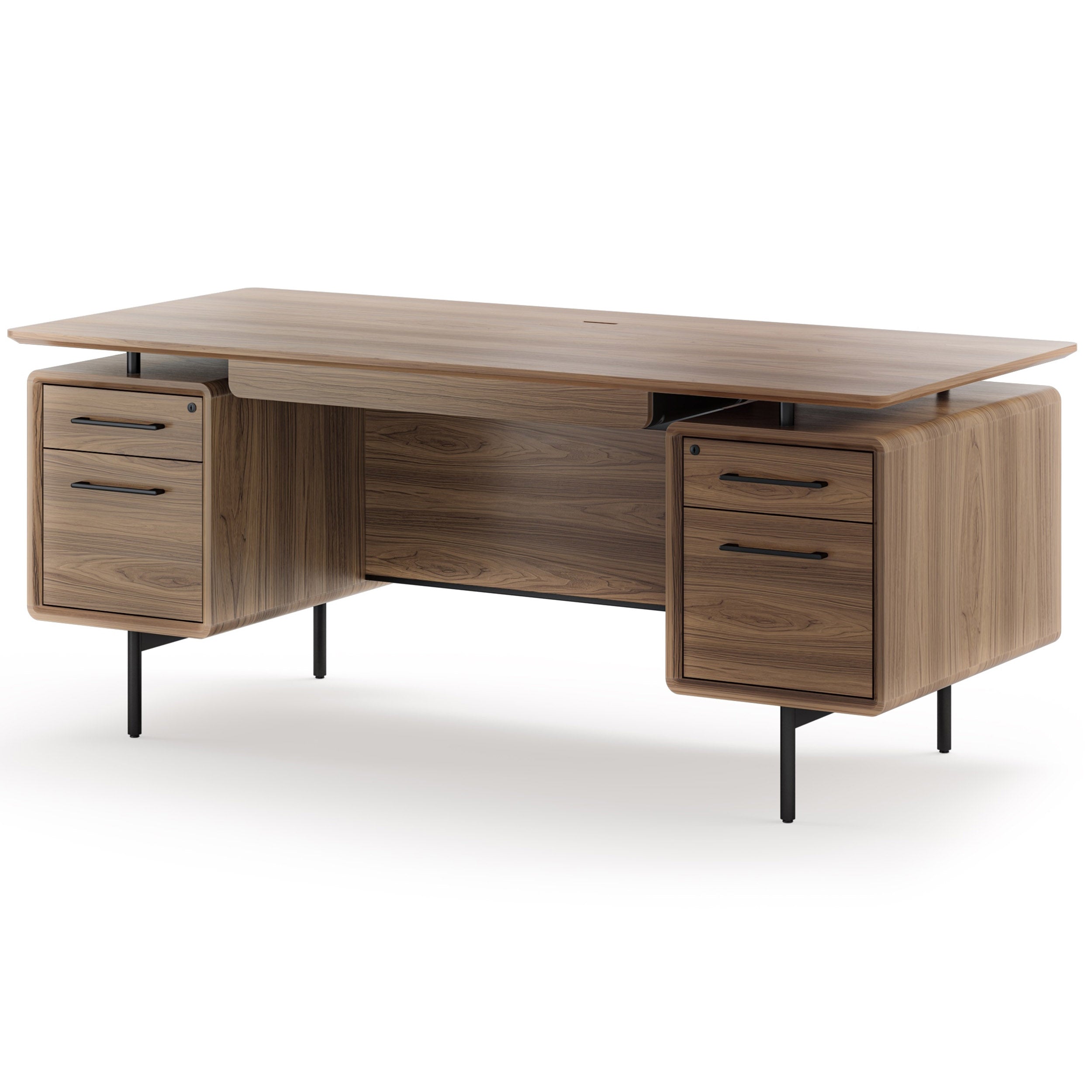 LINQ Office 6821, Natural Walnut