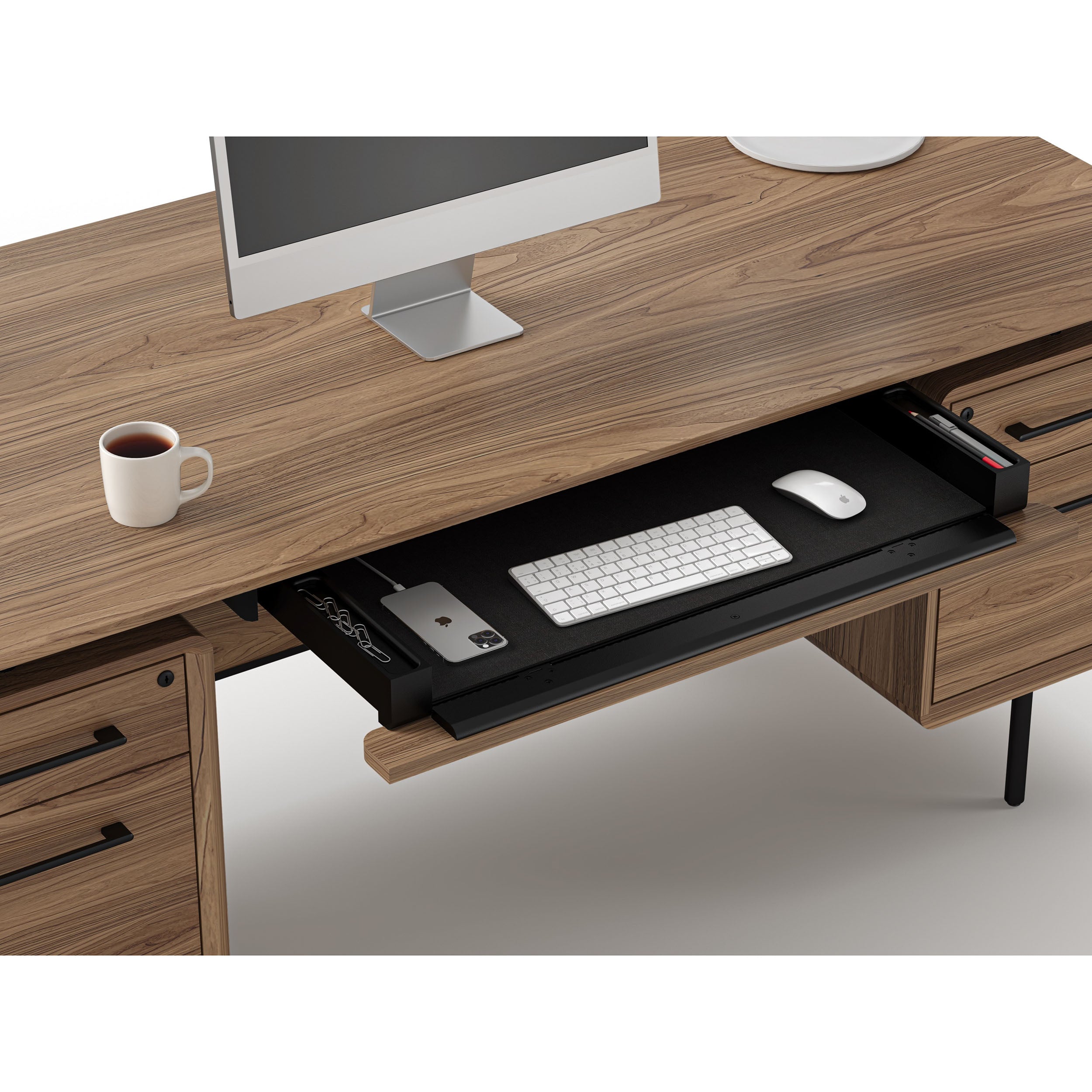 LINQ Office 6821, Natural Walnut