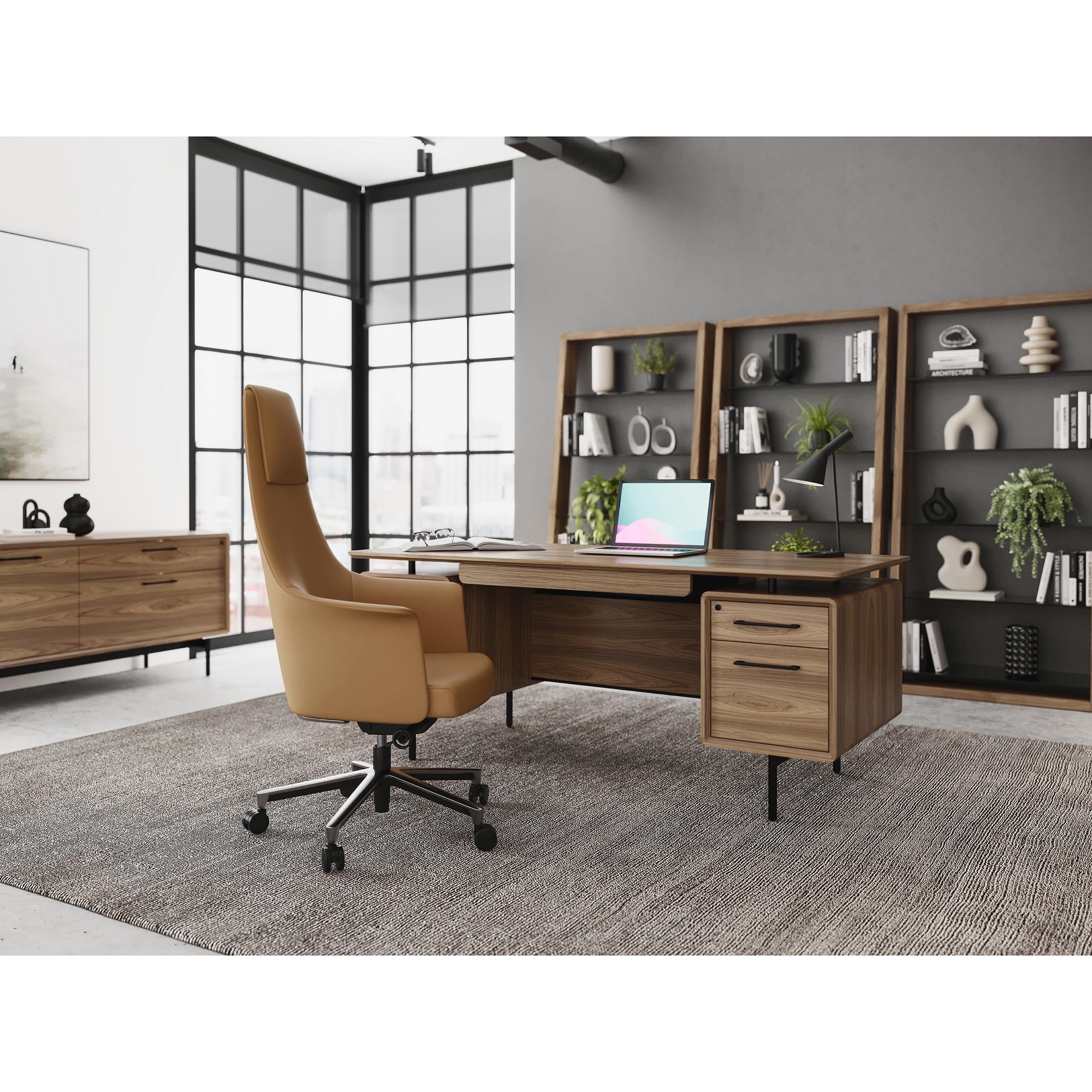 LINQ Office 6821, Natural Walnut