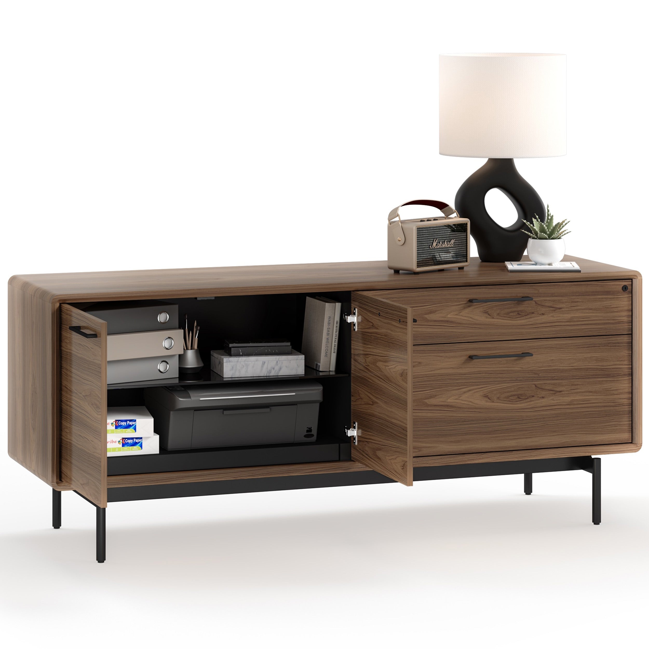 LINQ Office 6829, Natural Walnut
