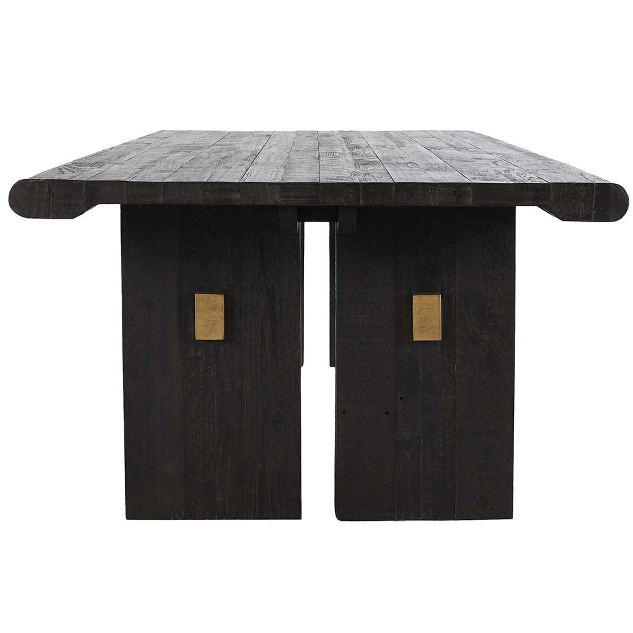 Larson Dining Table, Carbon Black