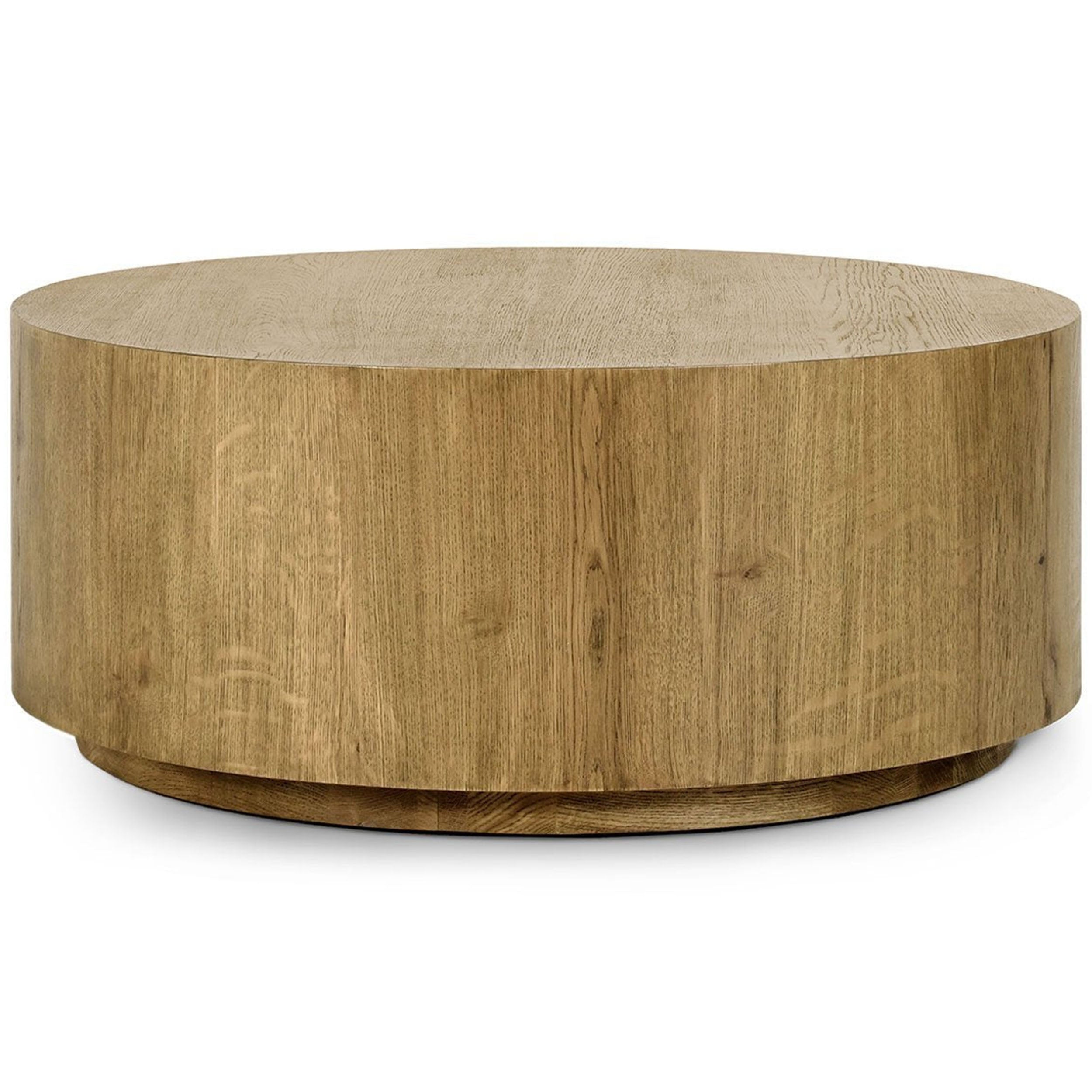 Layne Coffee Table with Casters, Light Brown