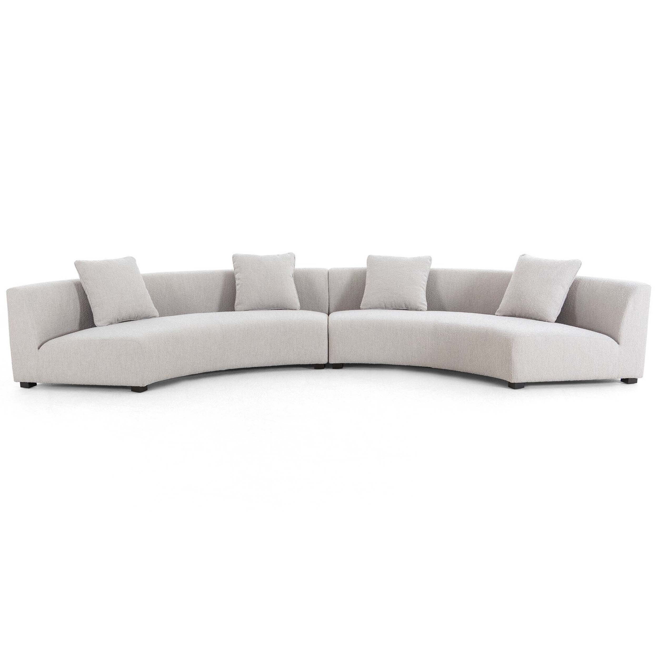 Liam Sectional, Knoll Sand