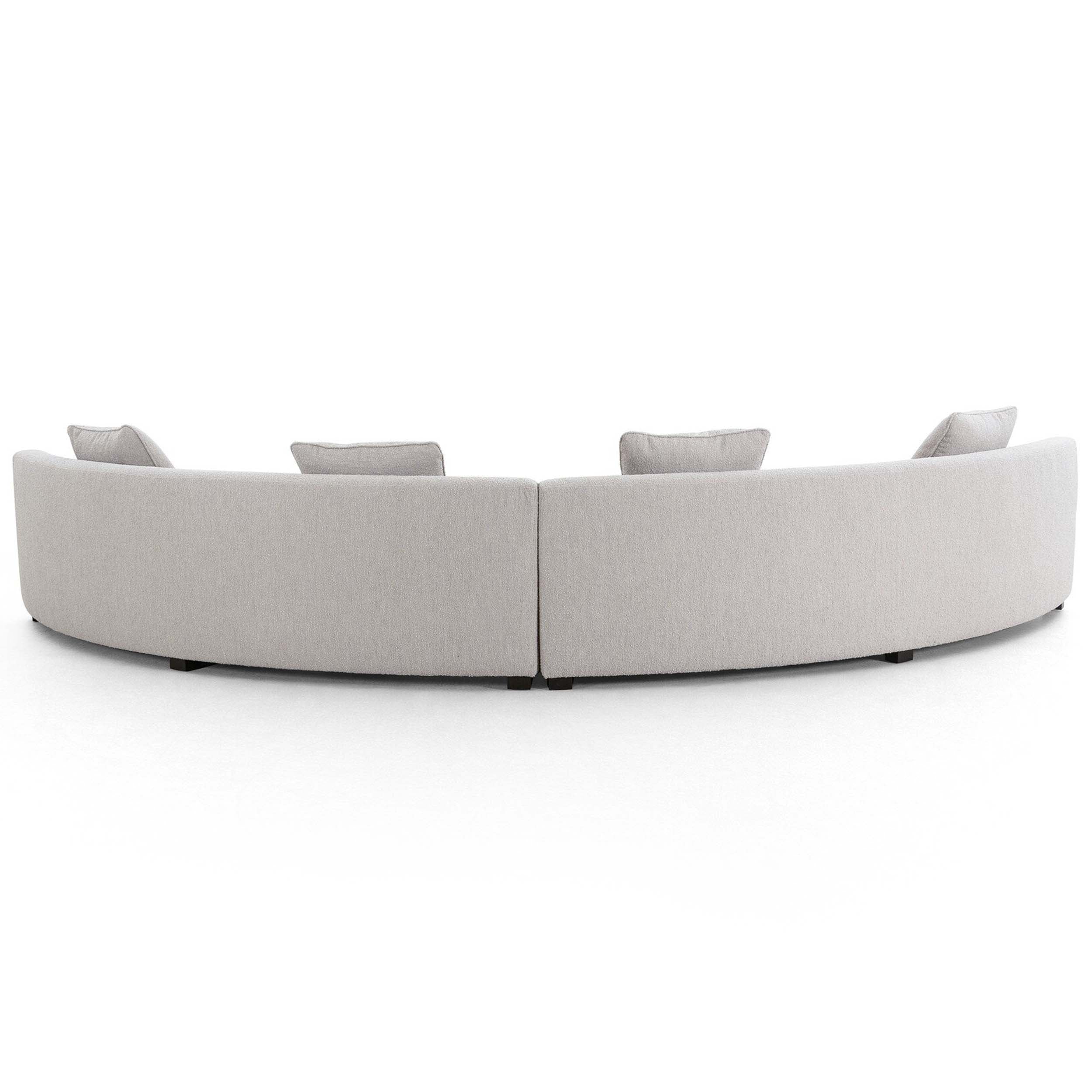 Liam Sectional, Knoll Sand