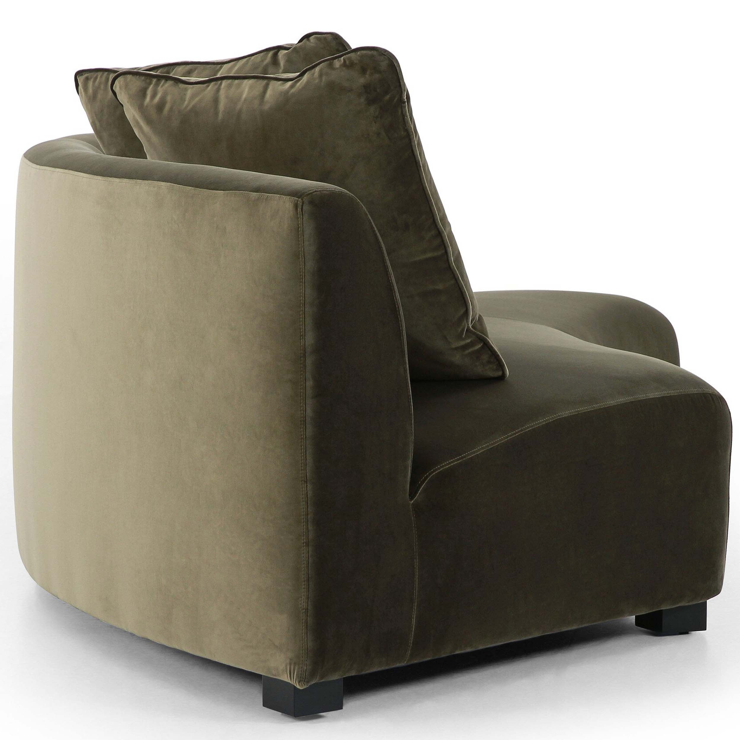 Liam Sectional, Surrey Olive