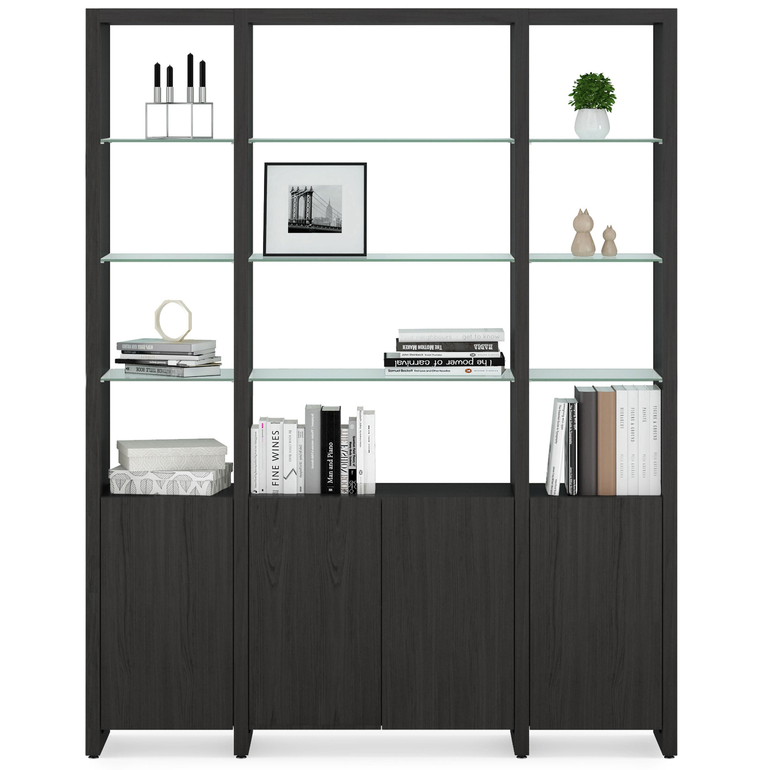 Linea 580121, Charcoal Stained Ash