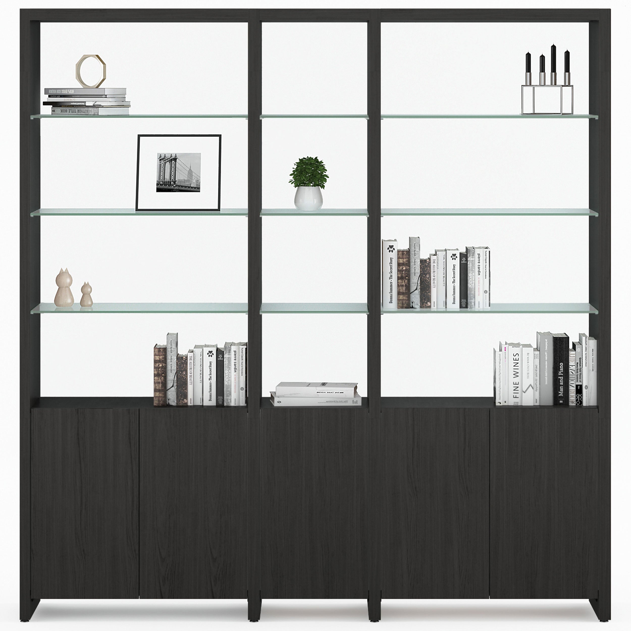 Linea 580212, Charcoal Stained Ash