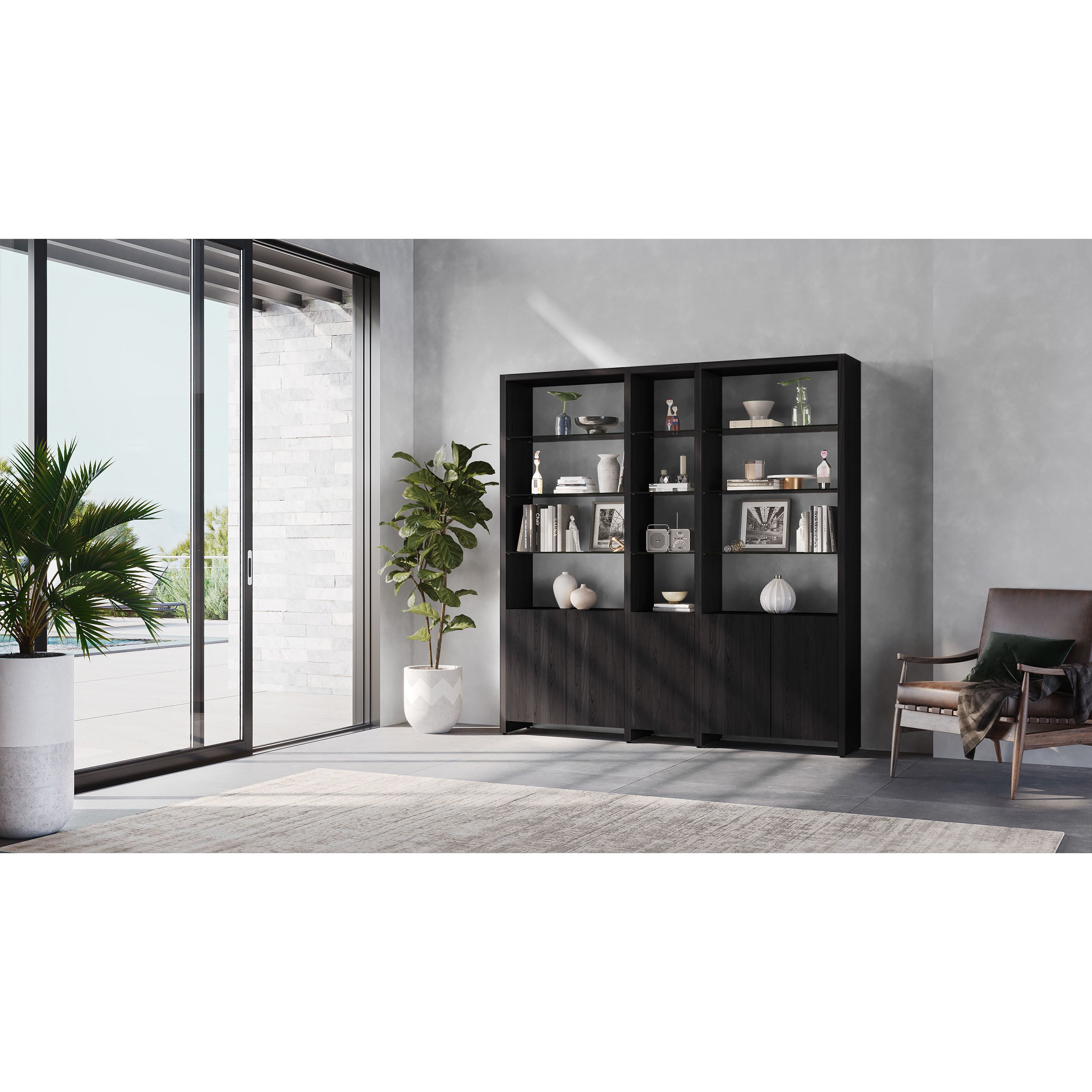 Linea 580212, Charcoal Stained Ash