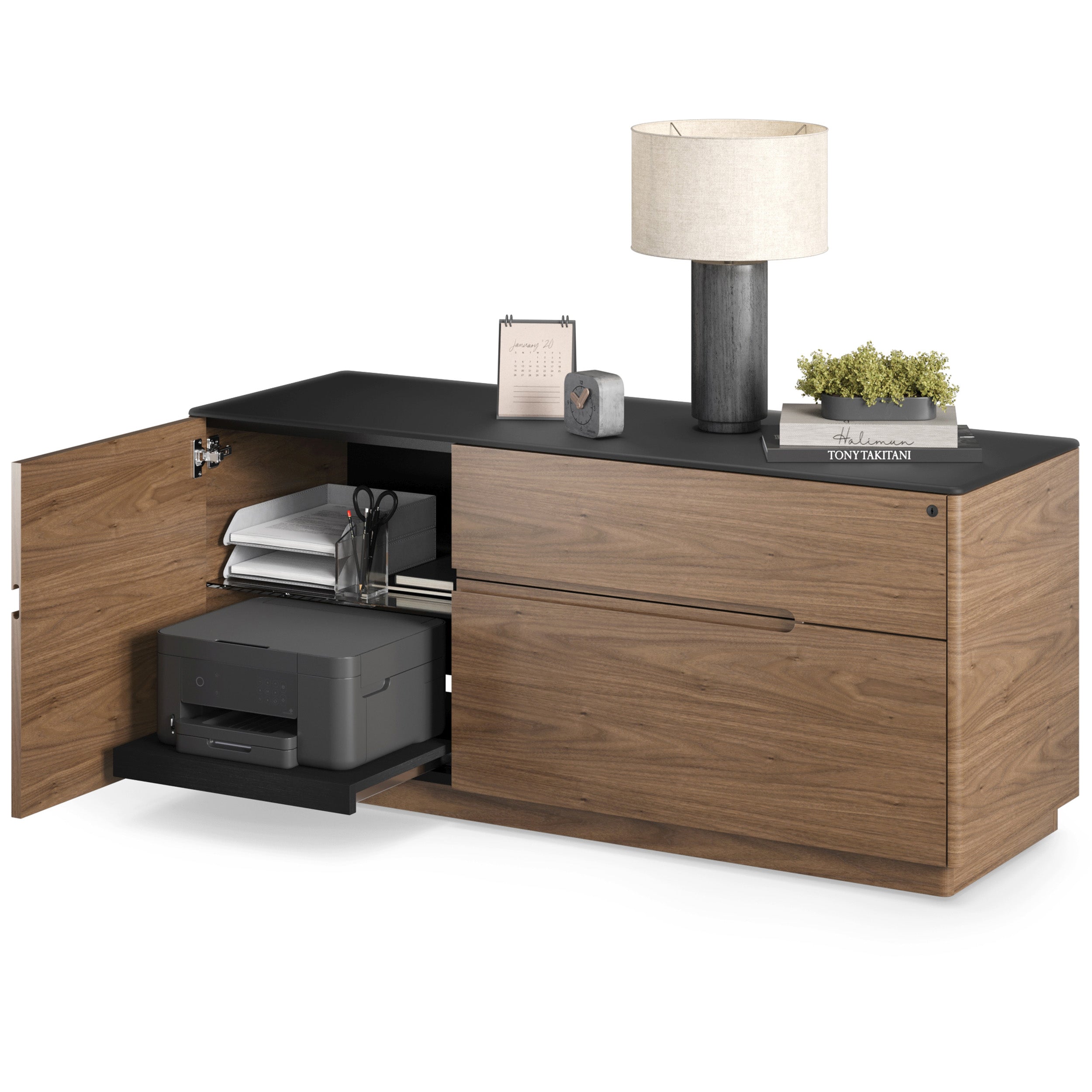 Luma 6720, Natural Walnut/Black