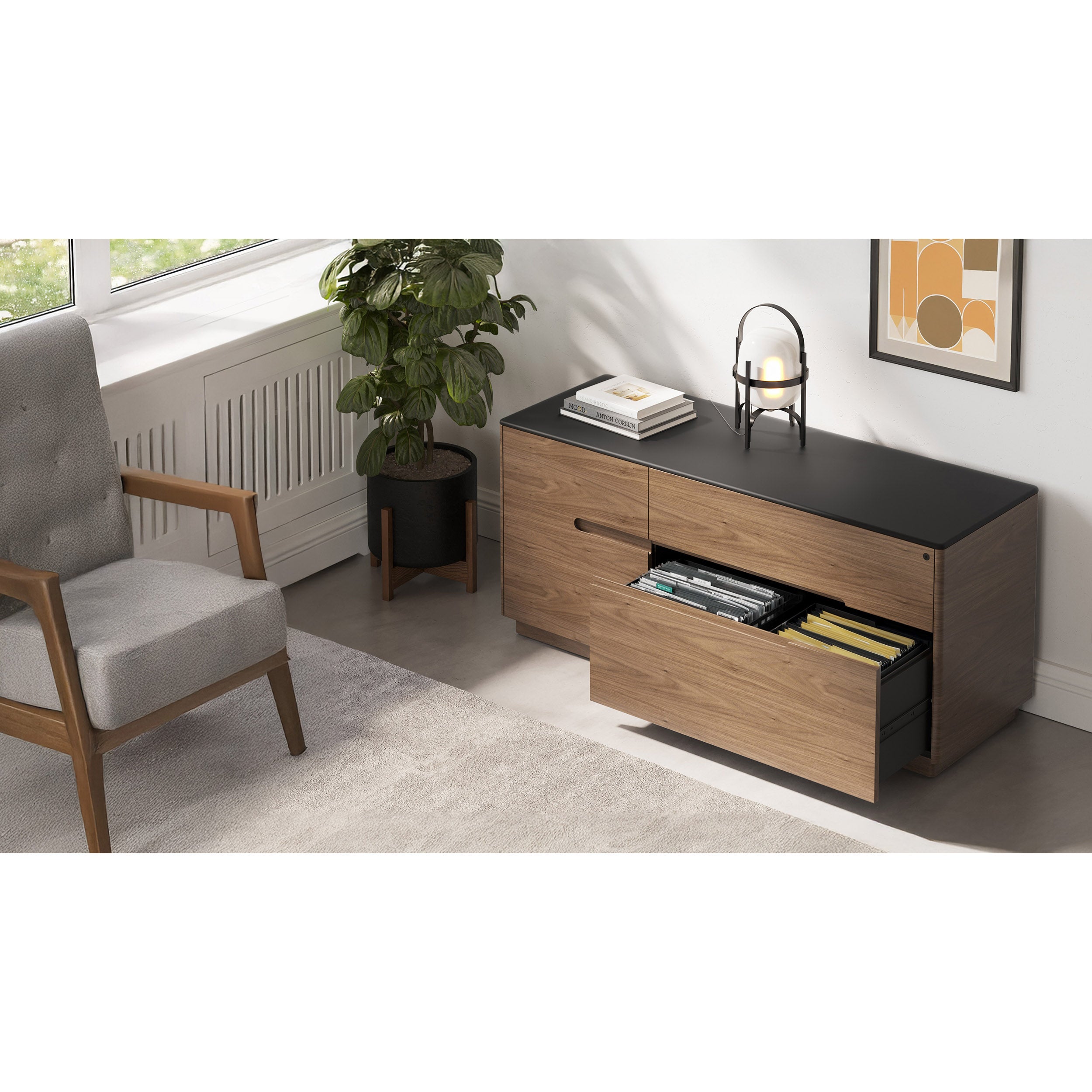 Luma 6720, Natural Walnut/Black