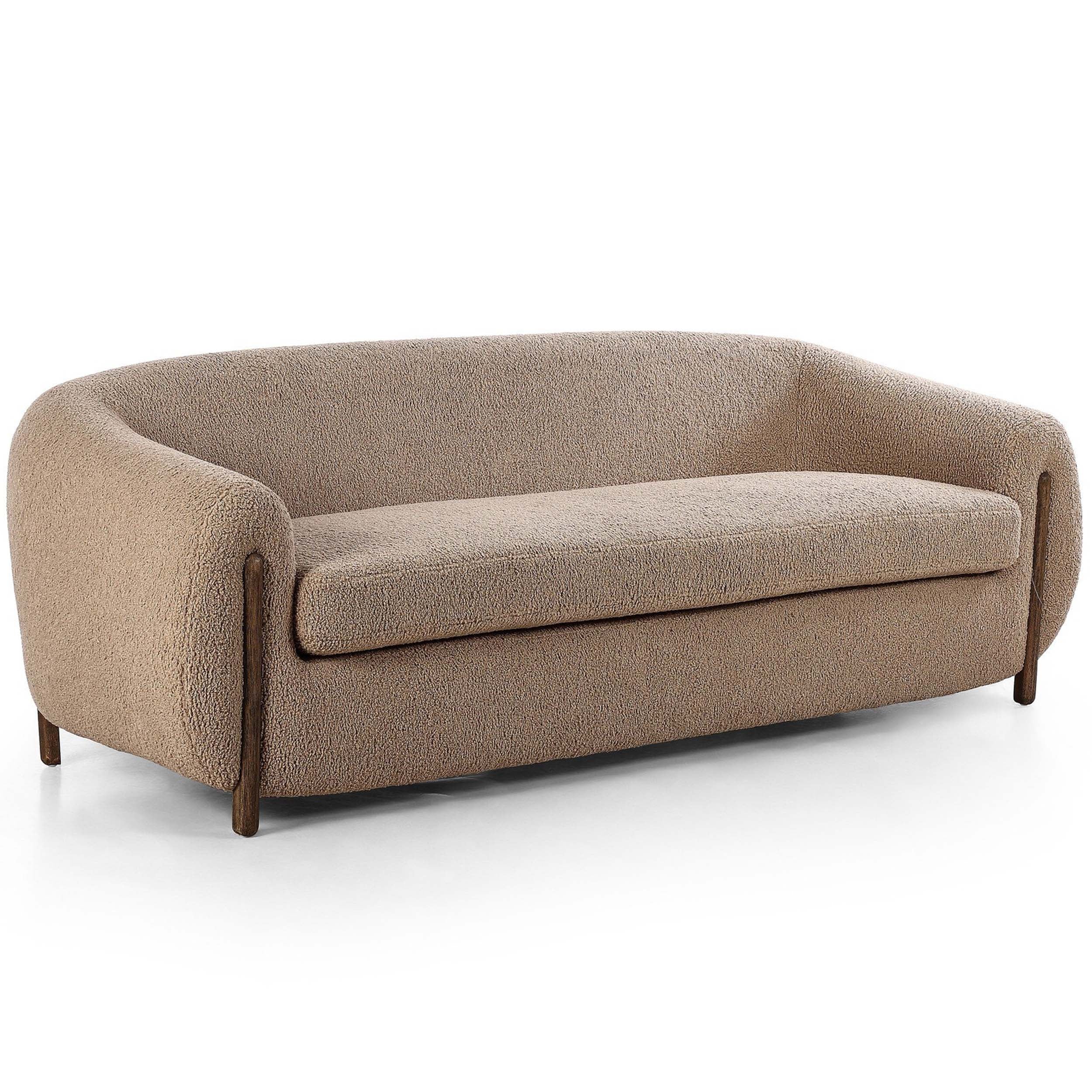 Lyla Sofa, Sheepskin Camel
