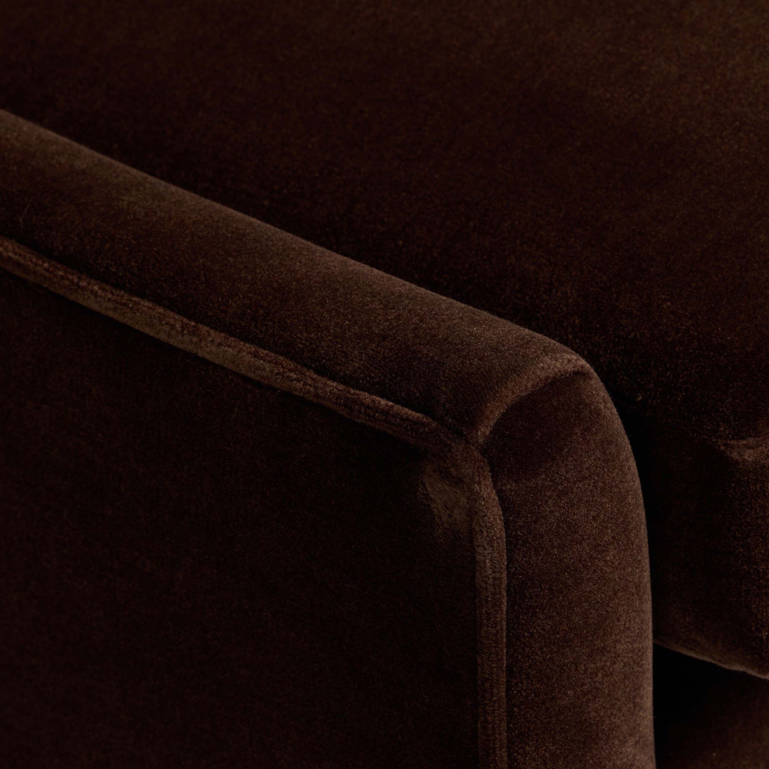 Marlow Wing Chair, Monte Chocolate