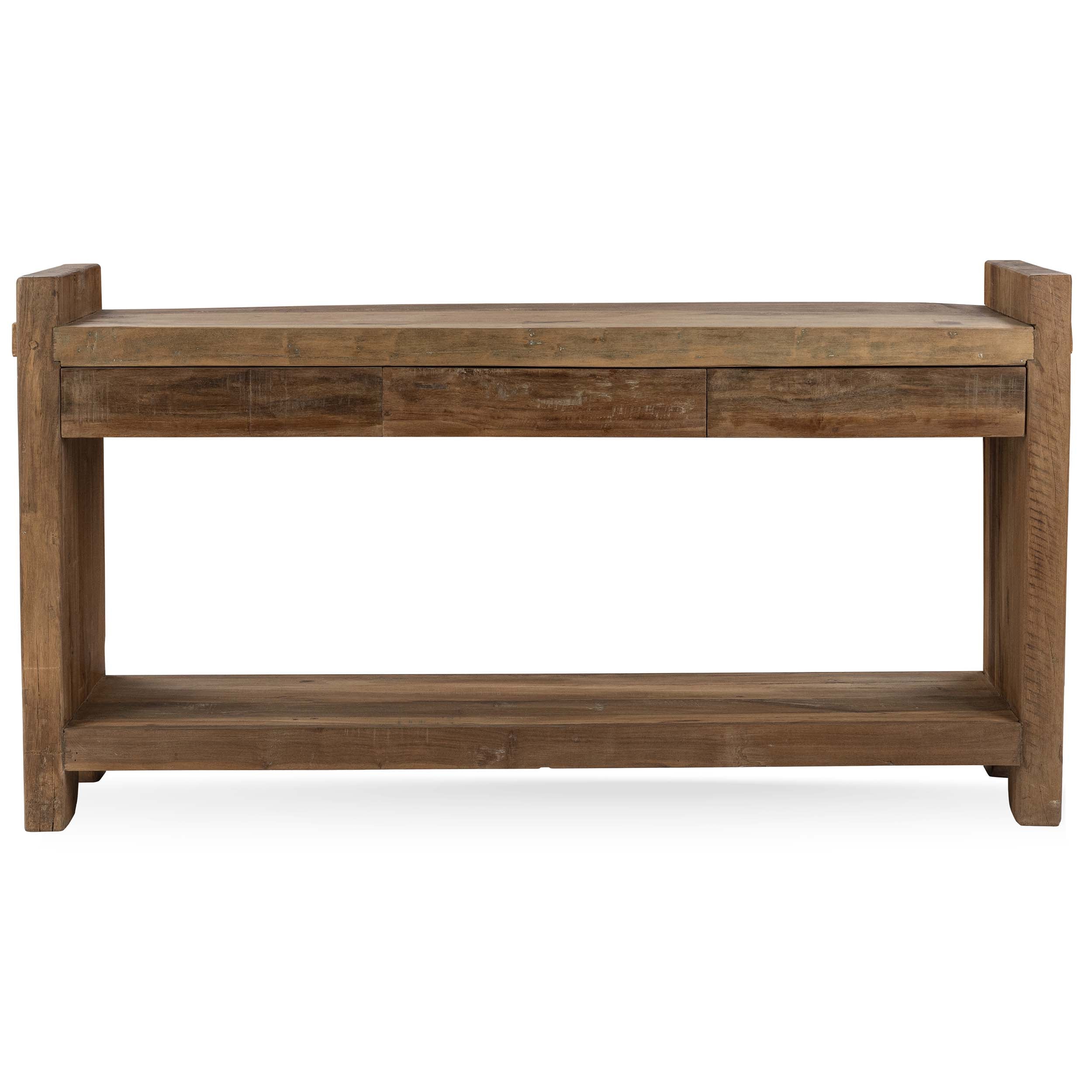 Marsa Reclaimed Wood Console, Natural