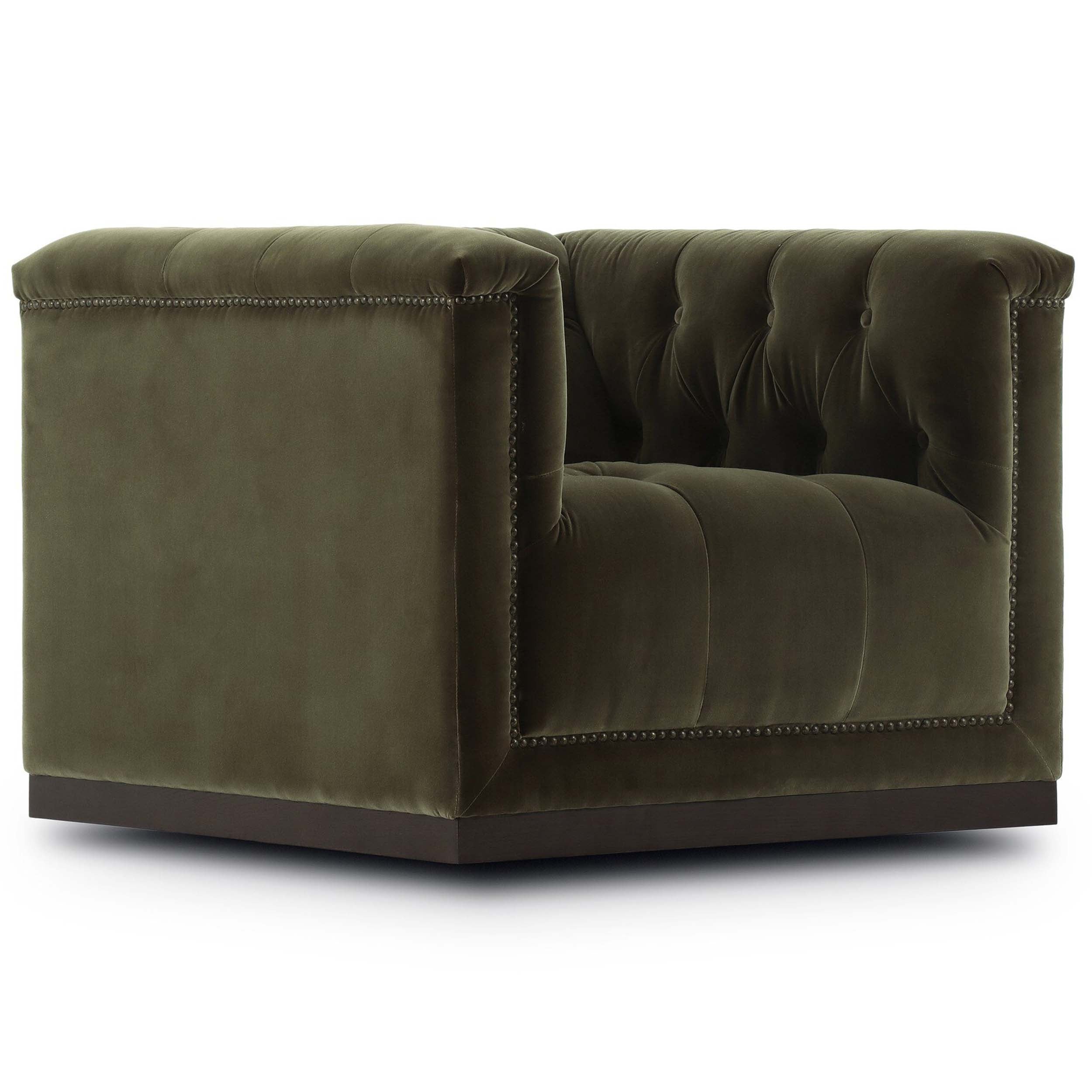 Maxx Swivel Chair, Surrey Olive