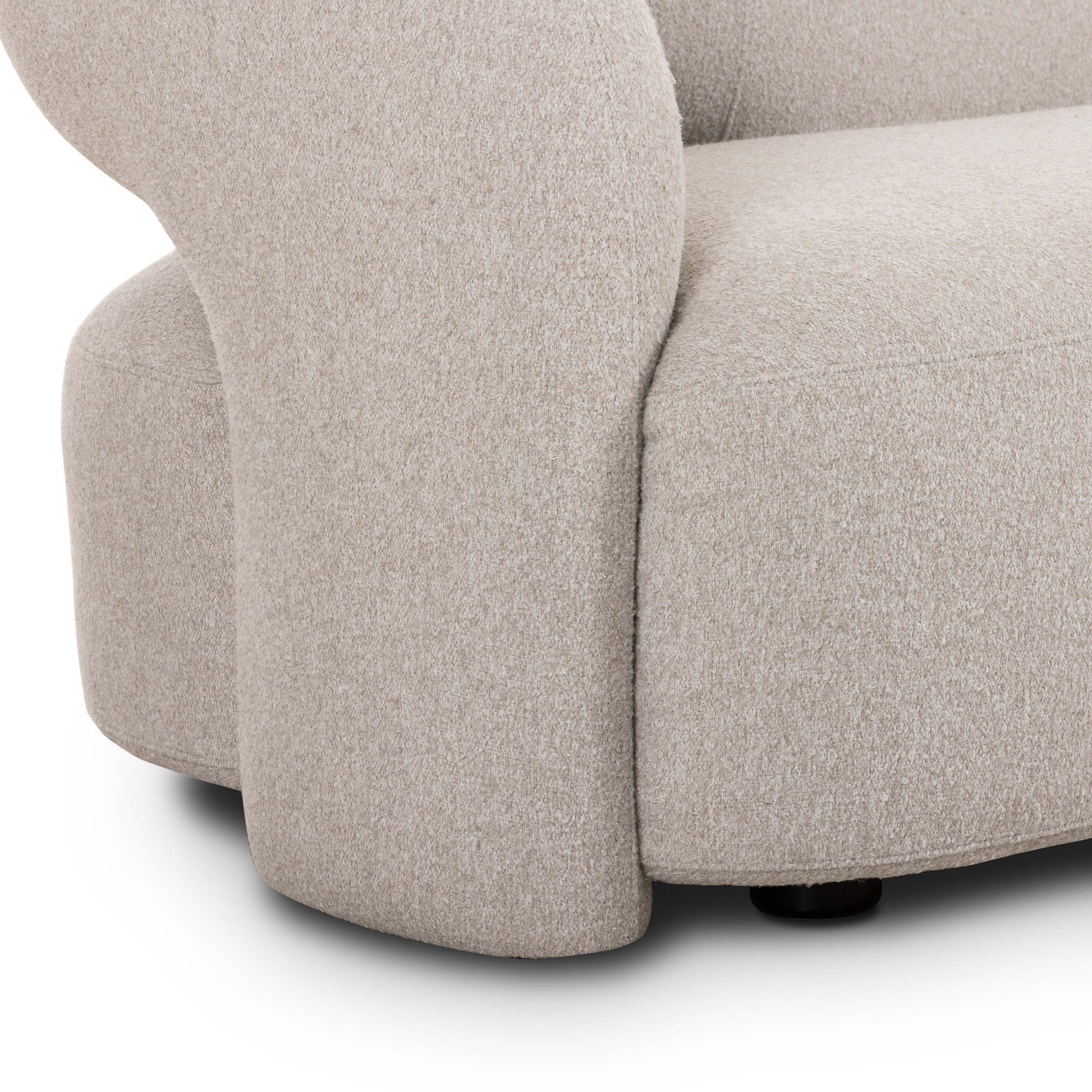 Mazie Sofa, Crete Pebble