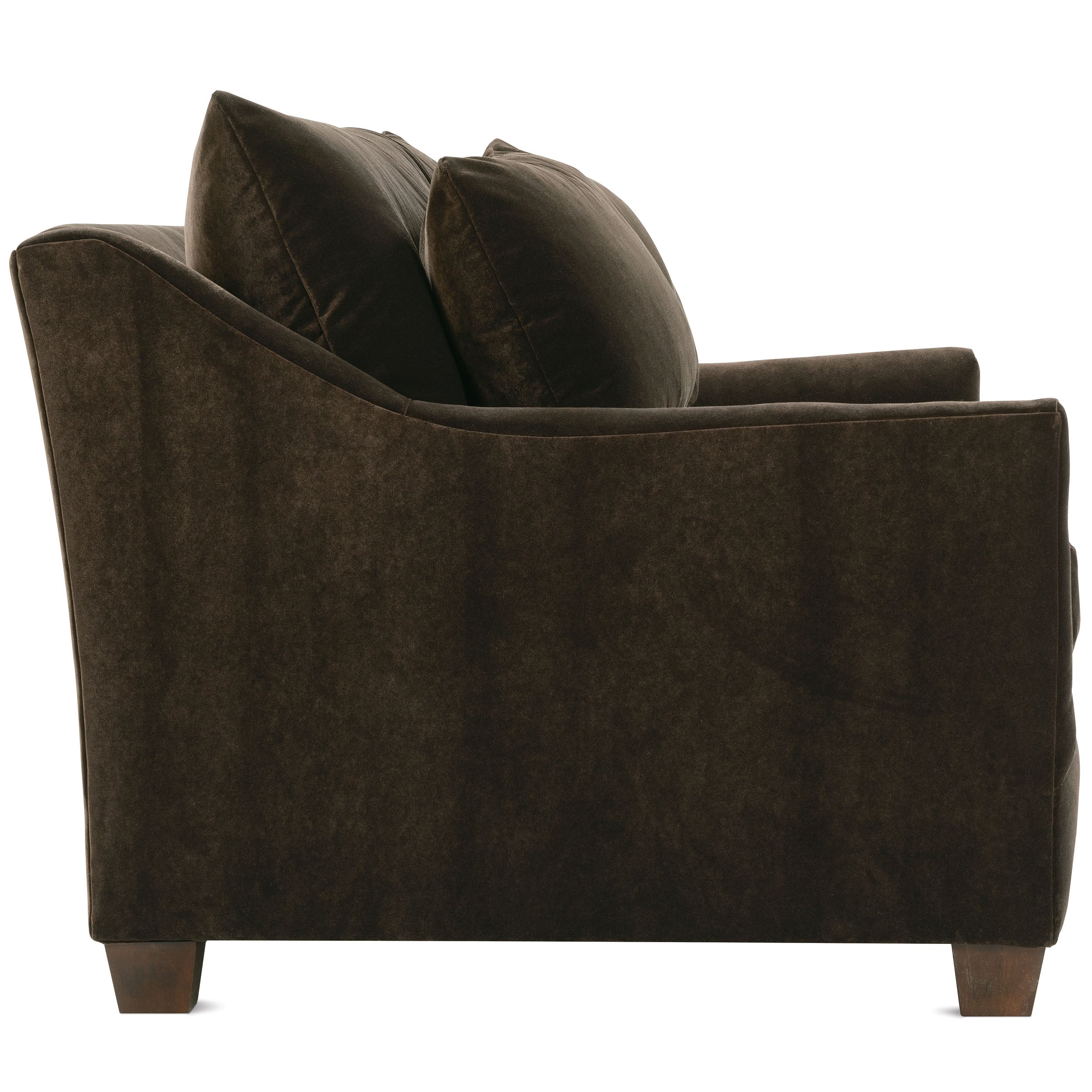 Moreau Quick Ship 85" Sofa, Brown