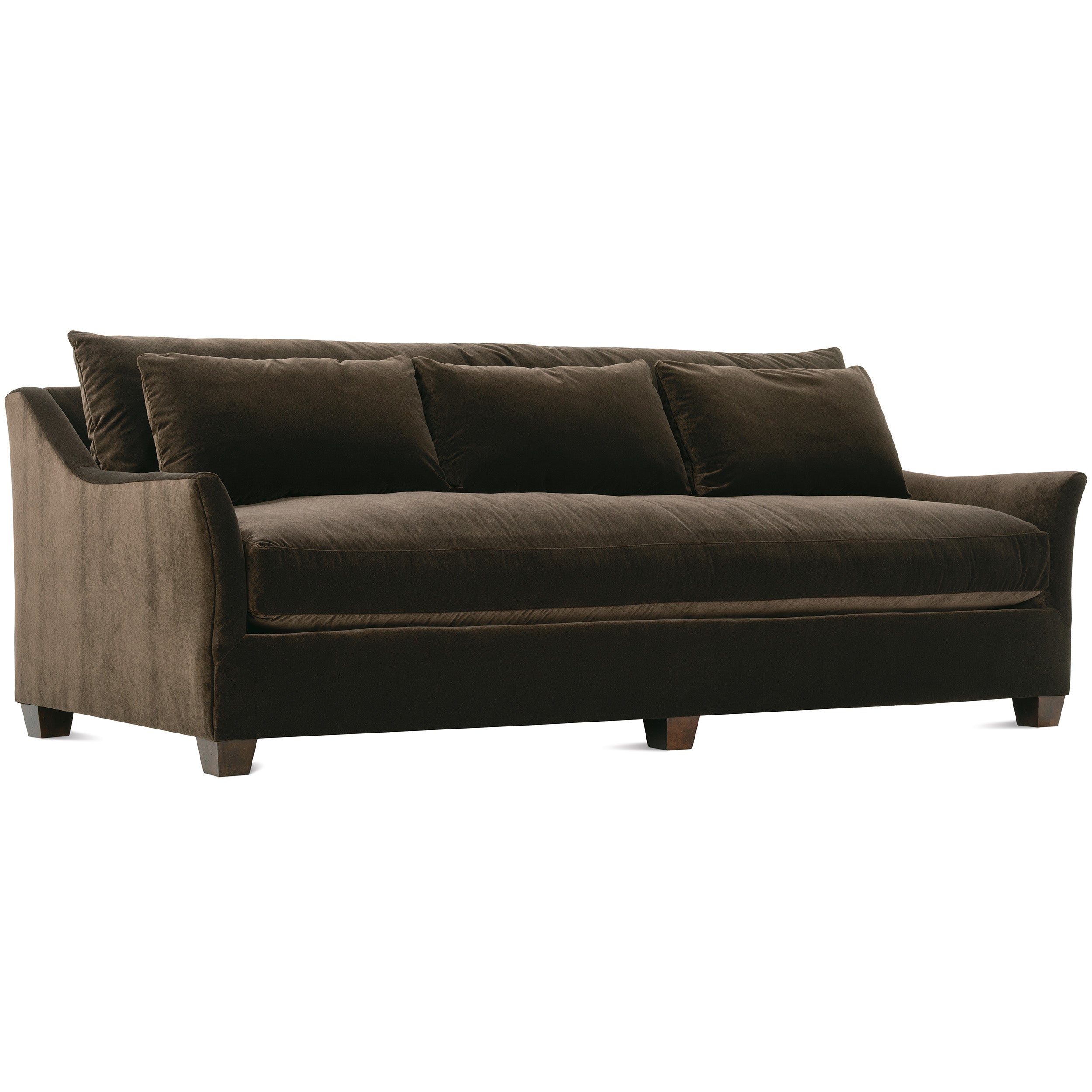 Moreau Quick Ship 98" Sofa, Brown