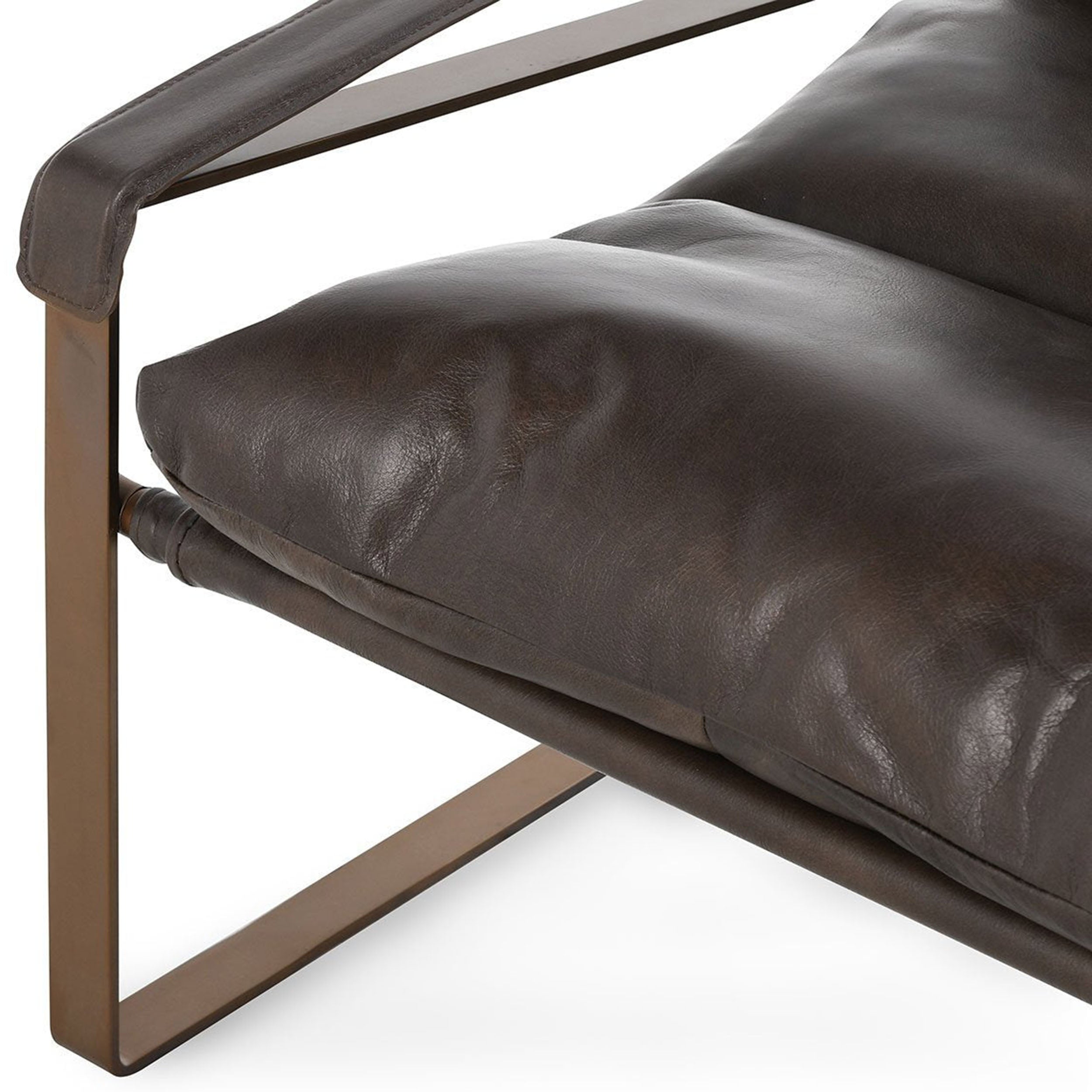 Morgan Accent Chair, Truffle Brown