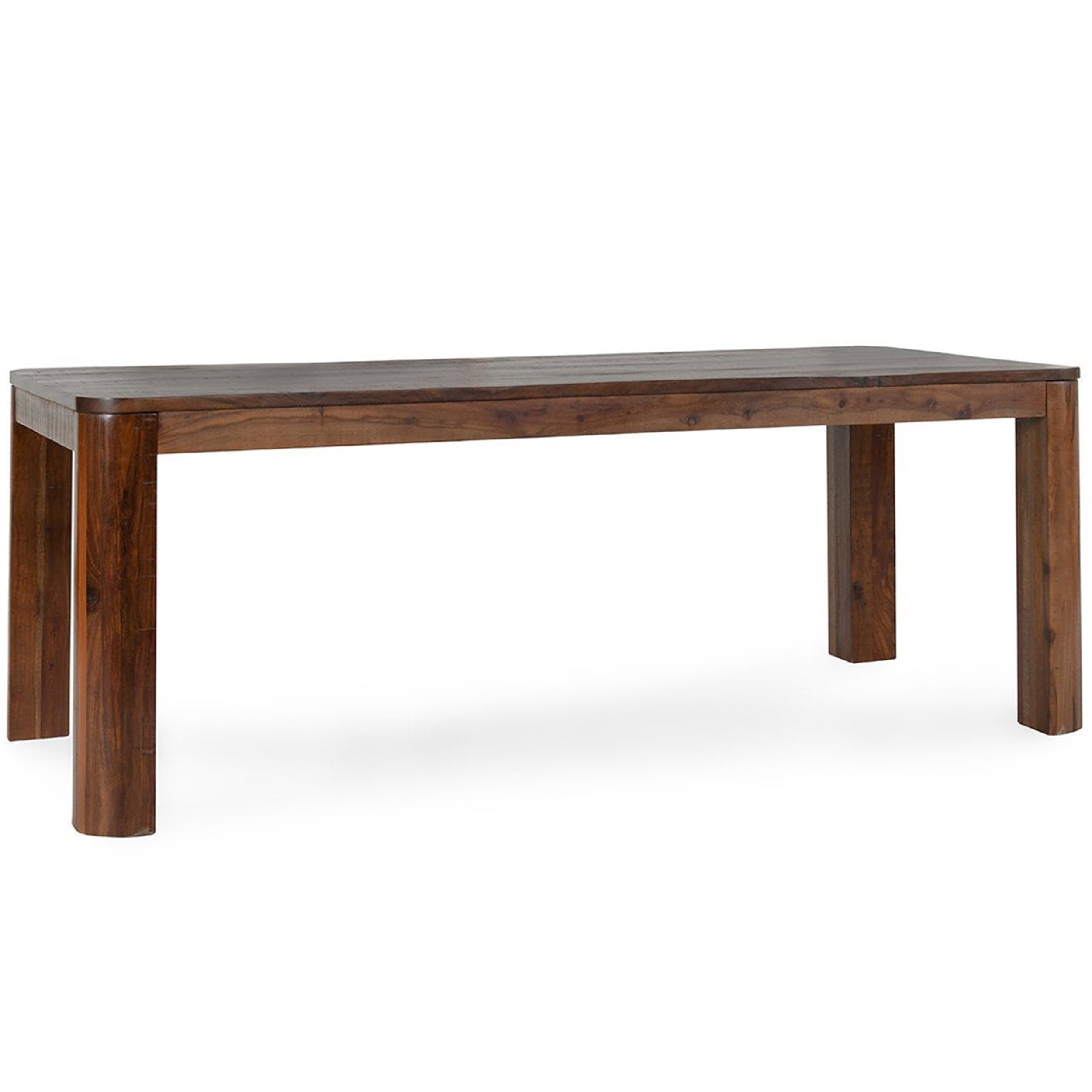 Nemi Dining Table, Rustic Brown