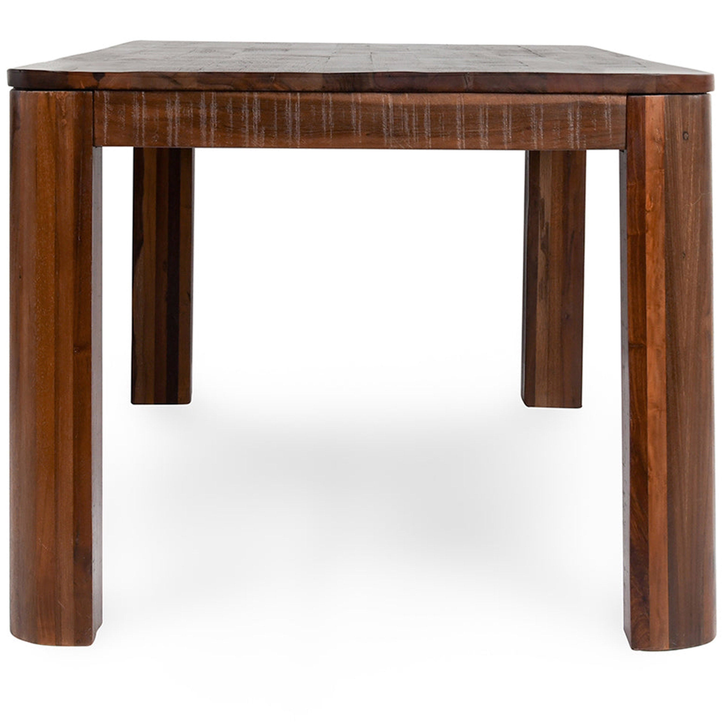 Nemi Dining Table, Rustic Brown